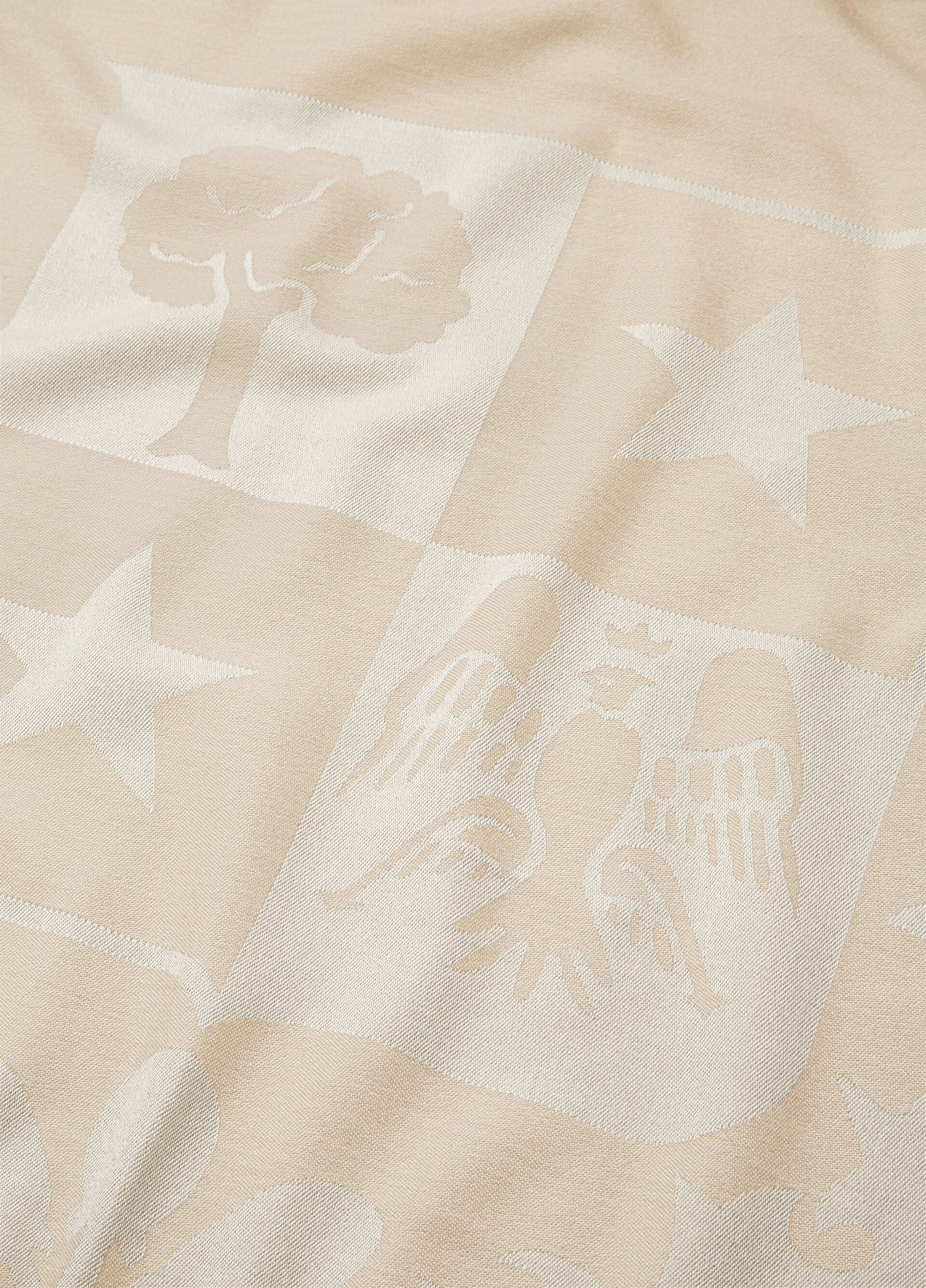 Crest Plaid - Nougat/Beige Melange