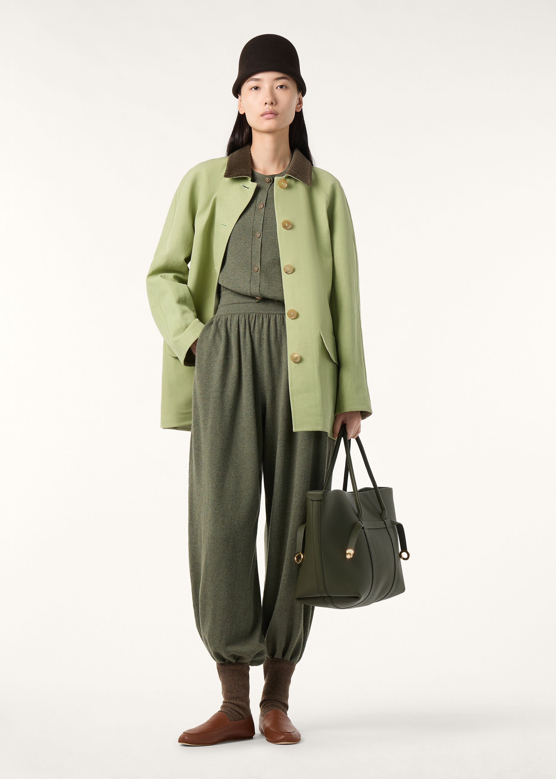 Classic Jumpsuit - Slate Clover Melange