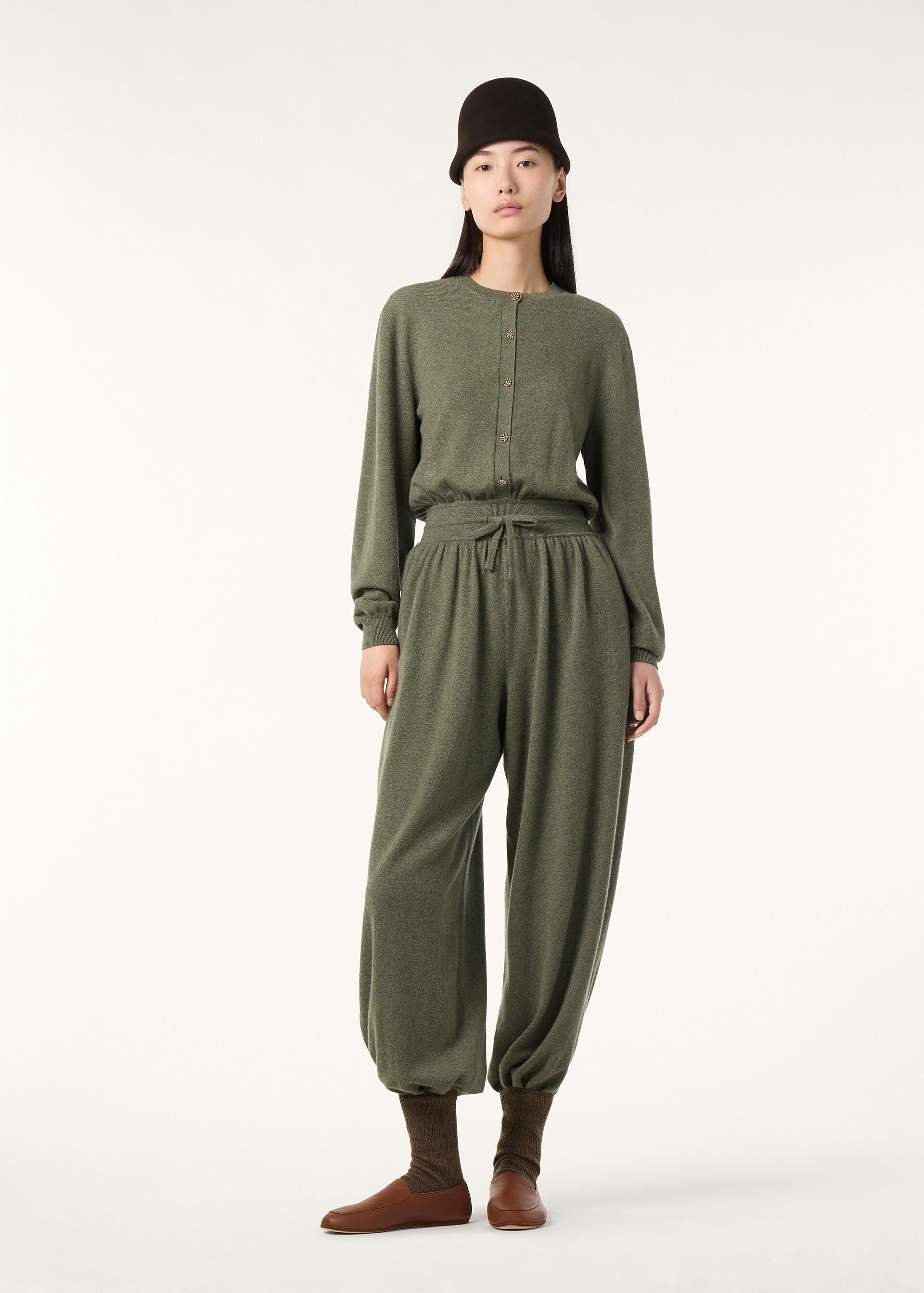Classic Jumpsuit - Slate Clover Melange