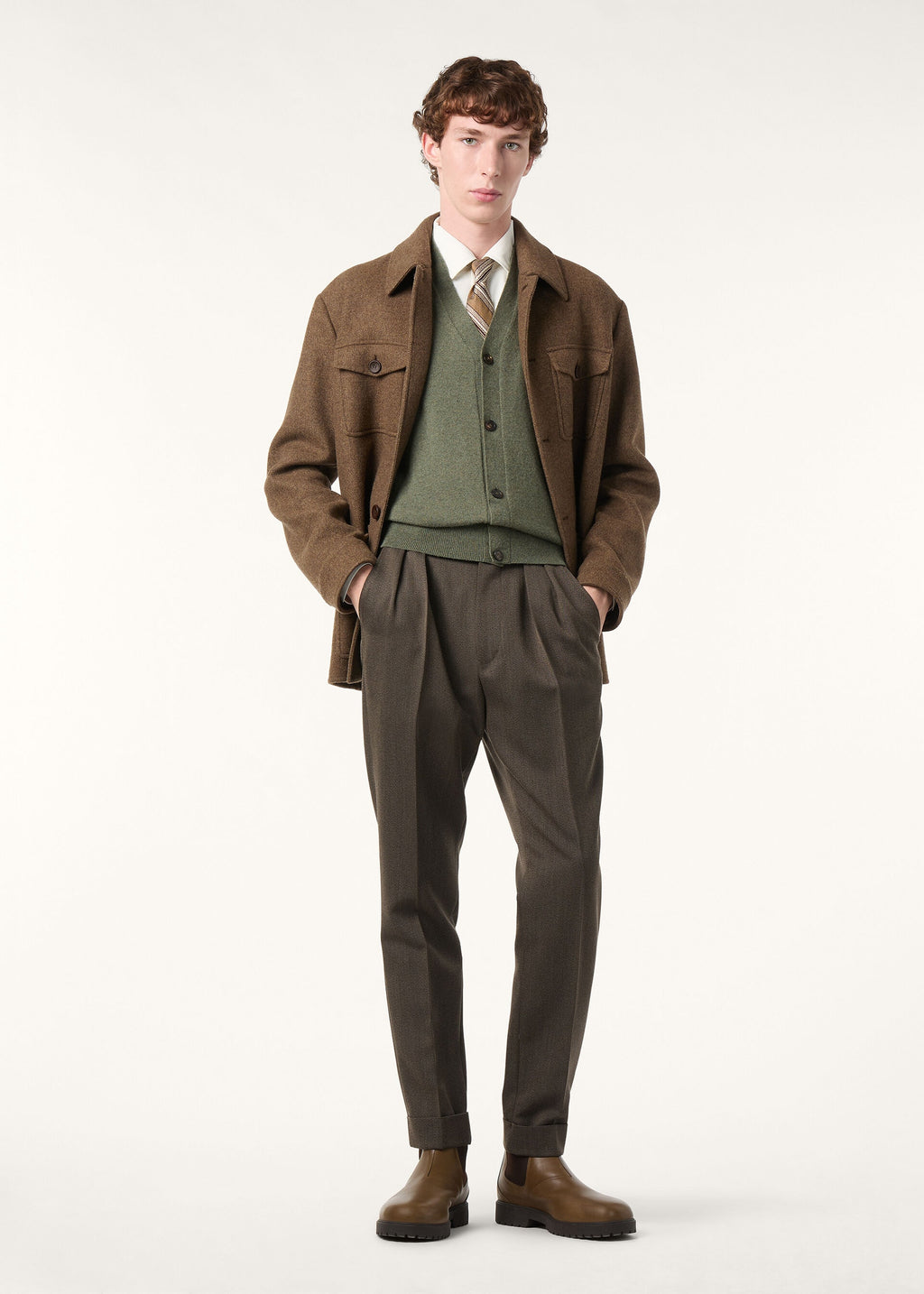 Classic Vest - Slate Clover Melange