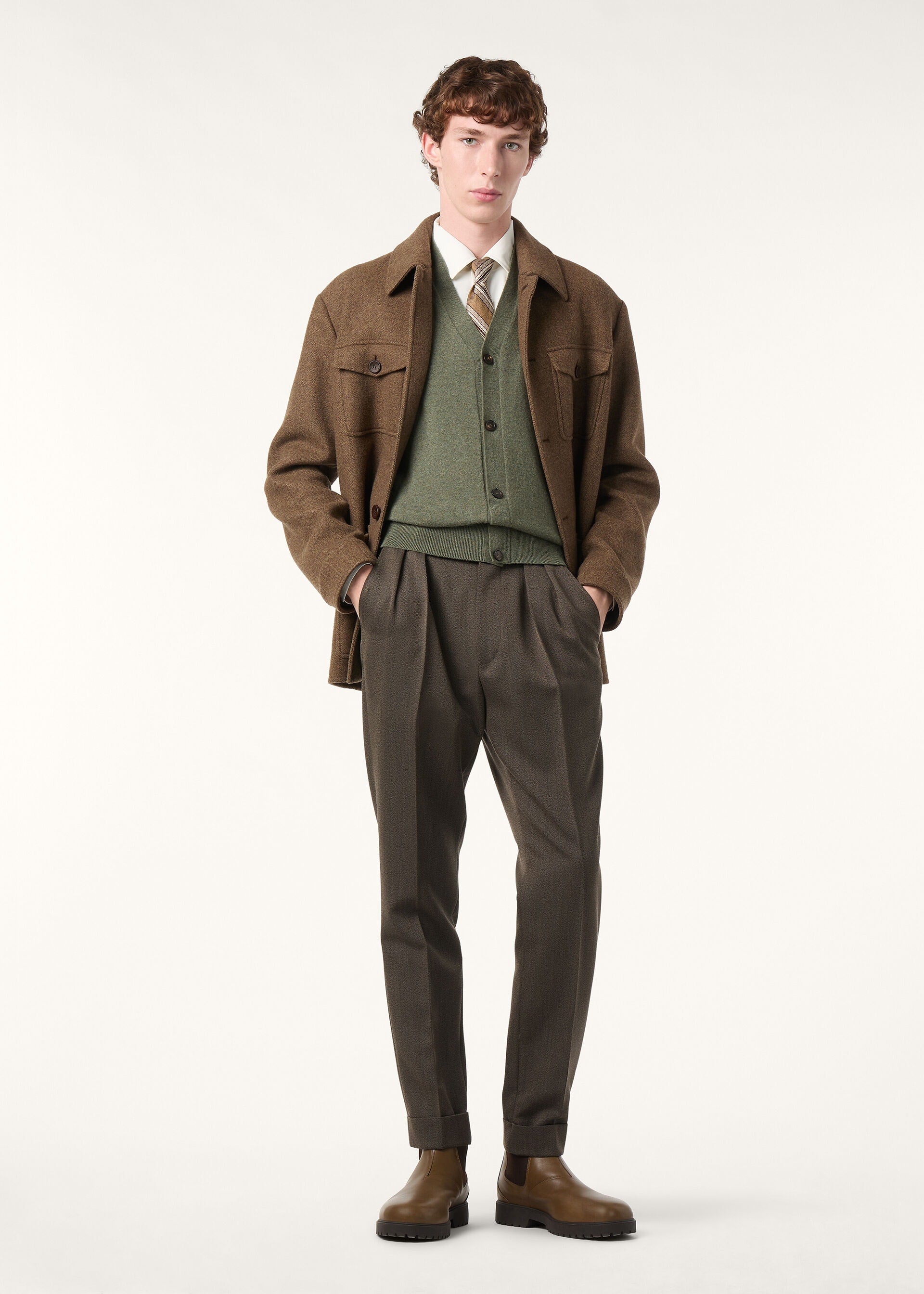 Classic Vest - Slate Clover Melange