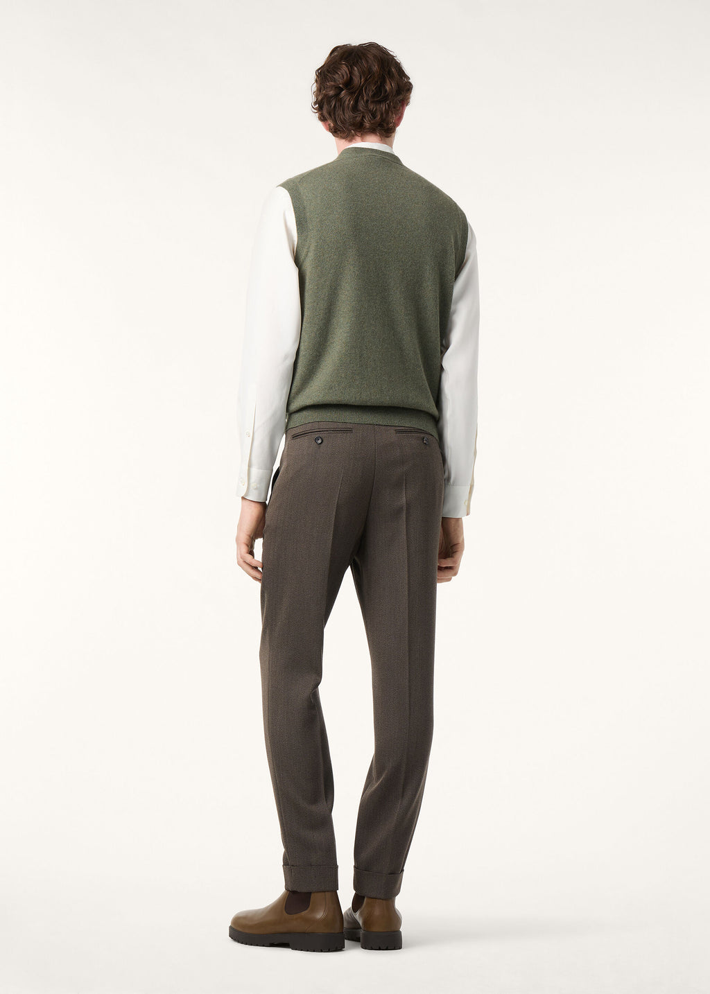 Classic Vest - Slate Clover Melange