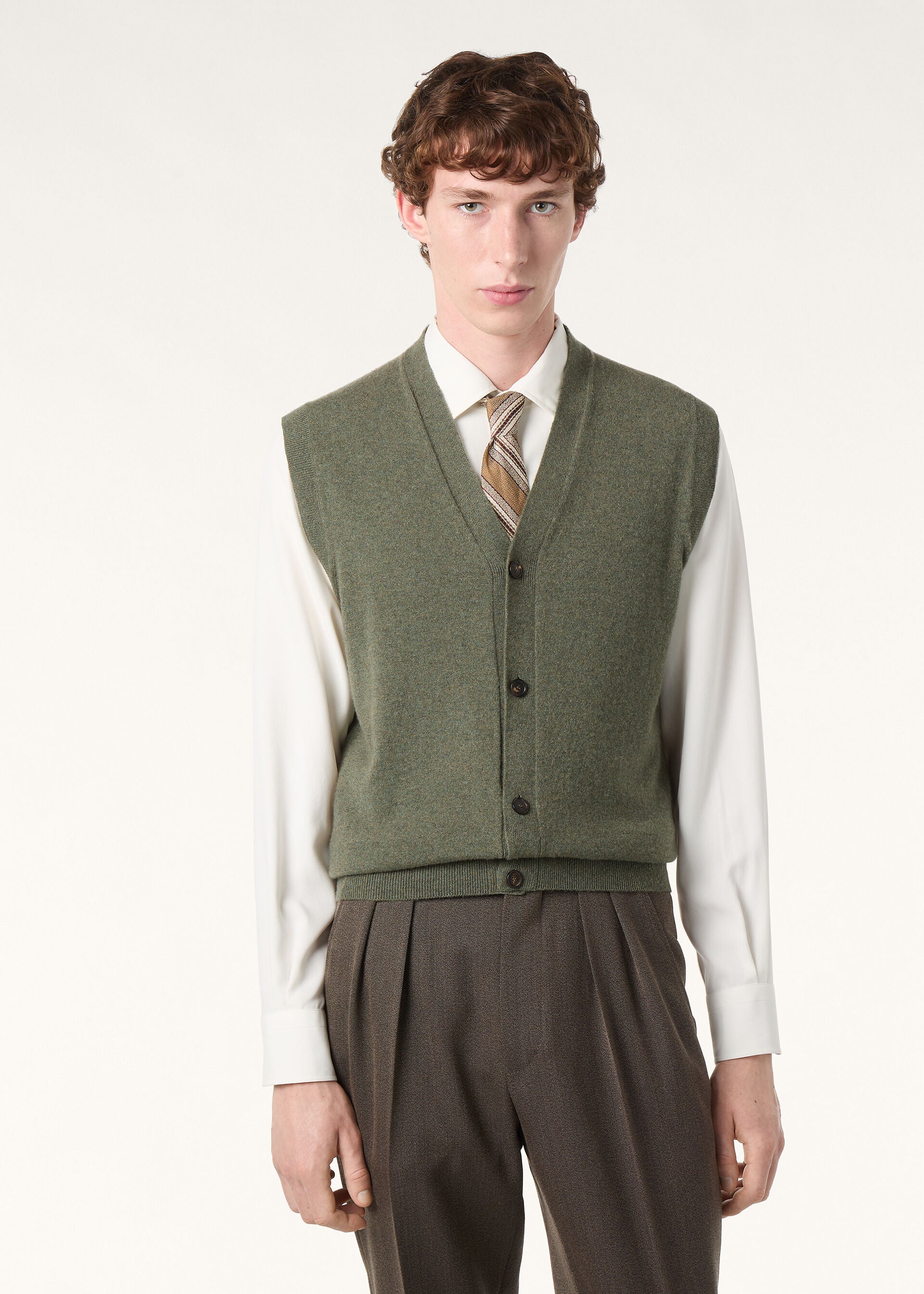 Classic Vest - Slate Clover Melange