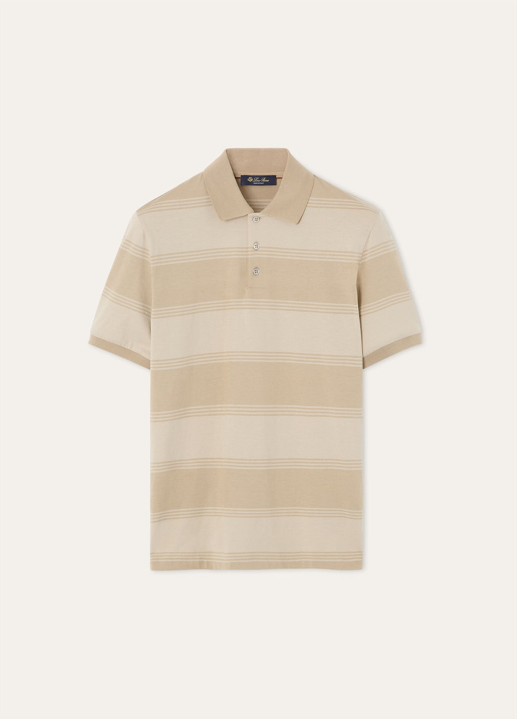 Parkland Polo Shirt - Beige Fancy