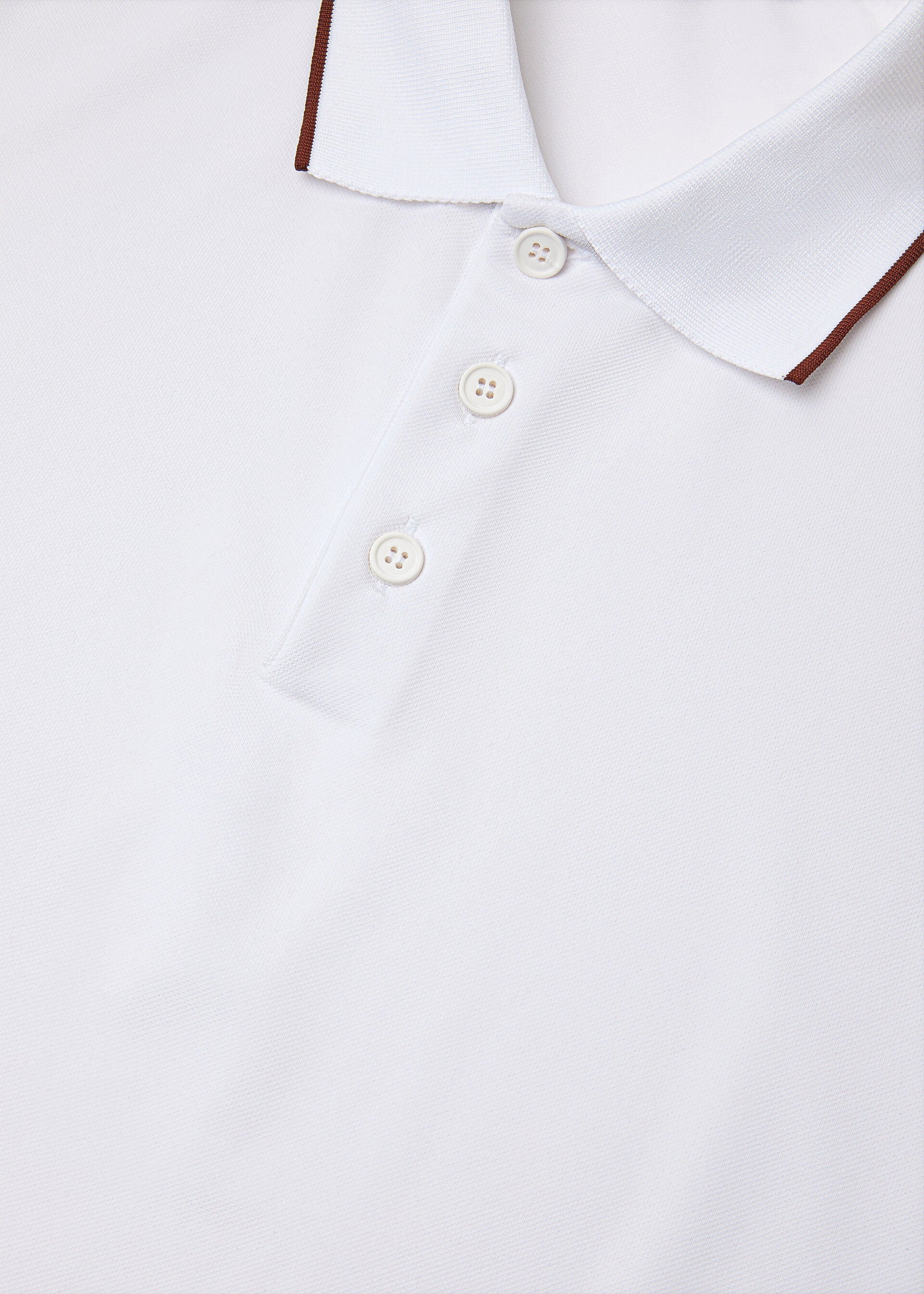 Par Polo Shirt - White Alabaster