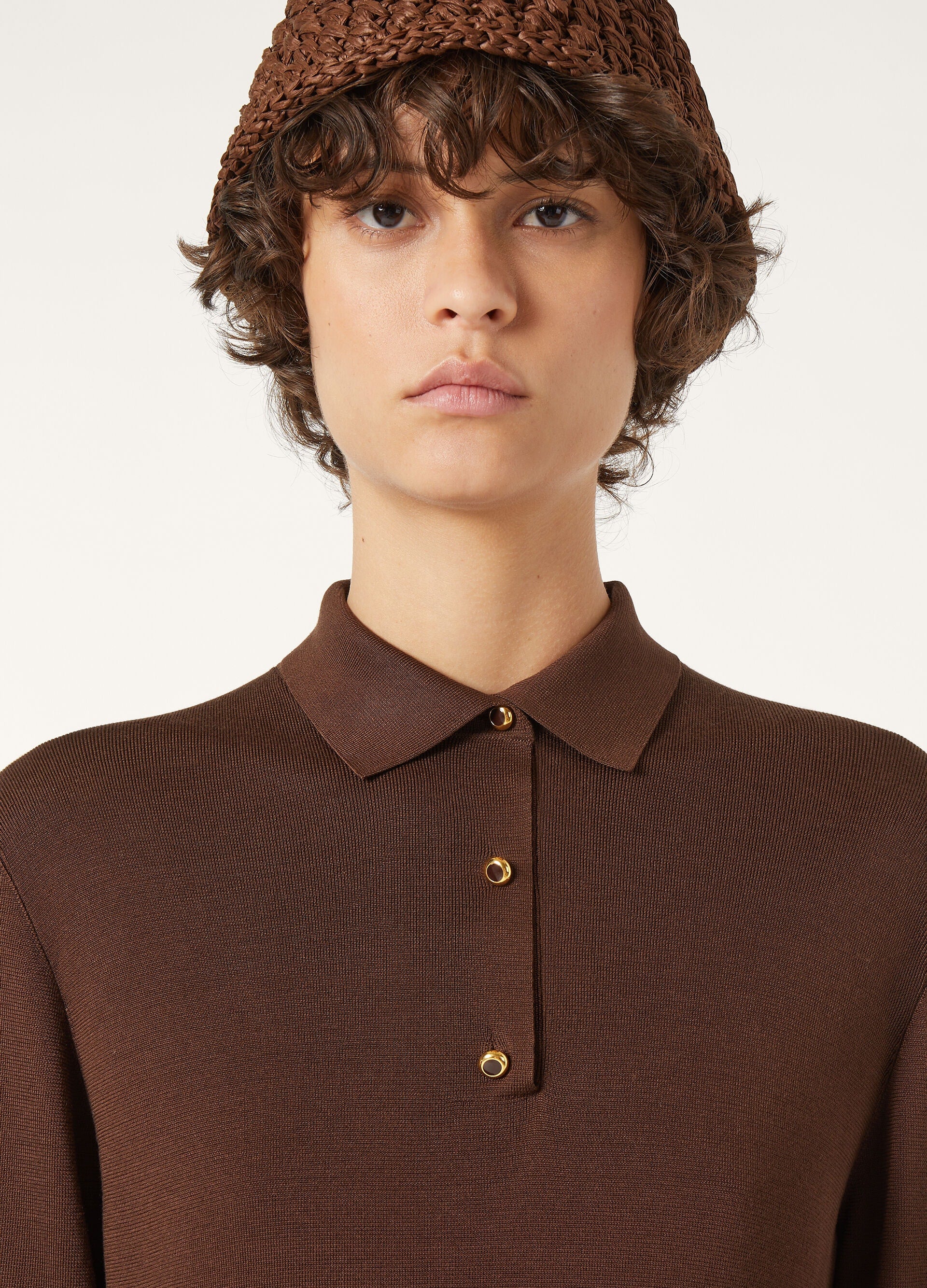 Lyskamm Dress - Brown Raisins