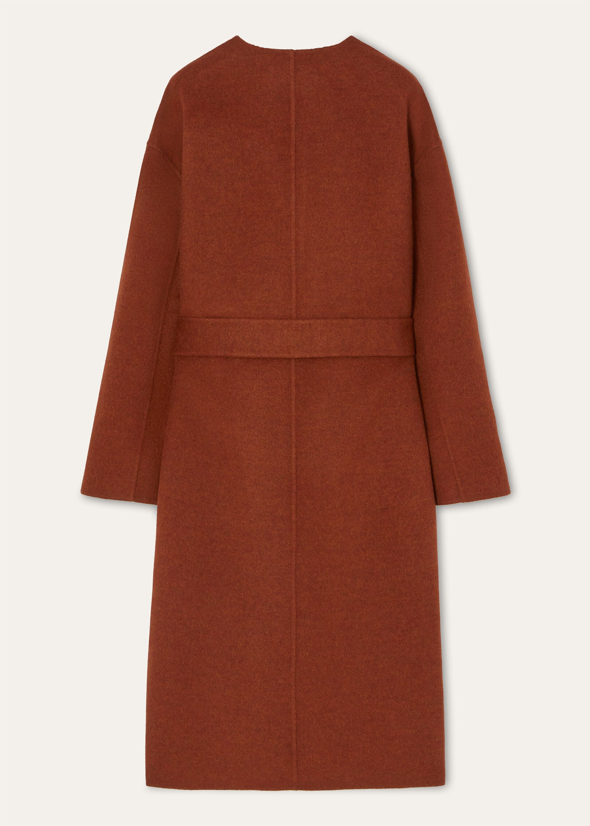Boris Coat - Dark Maple Leaf Melange