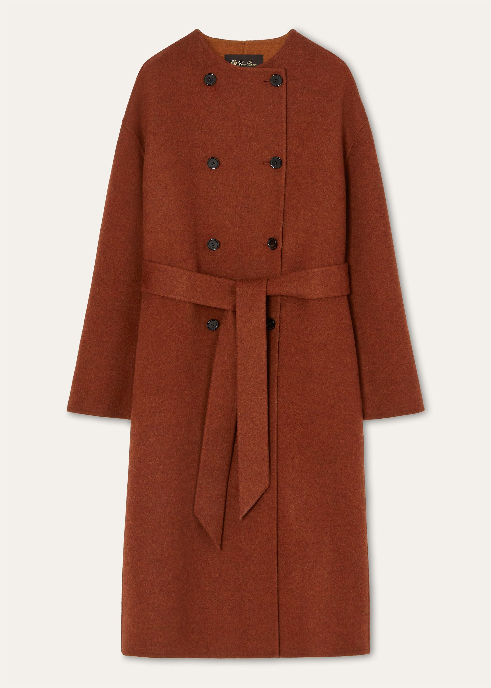 Boris Coat - Dark Maple Leaf Melange