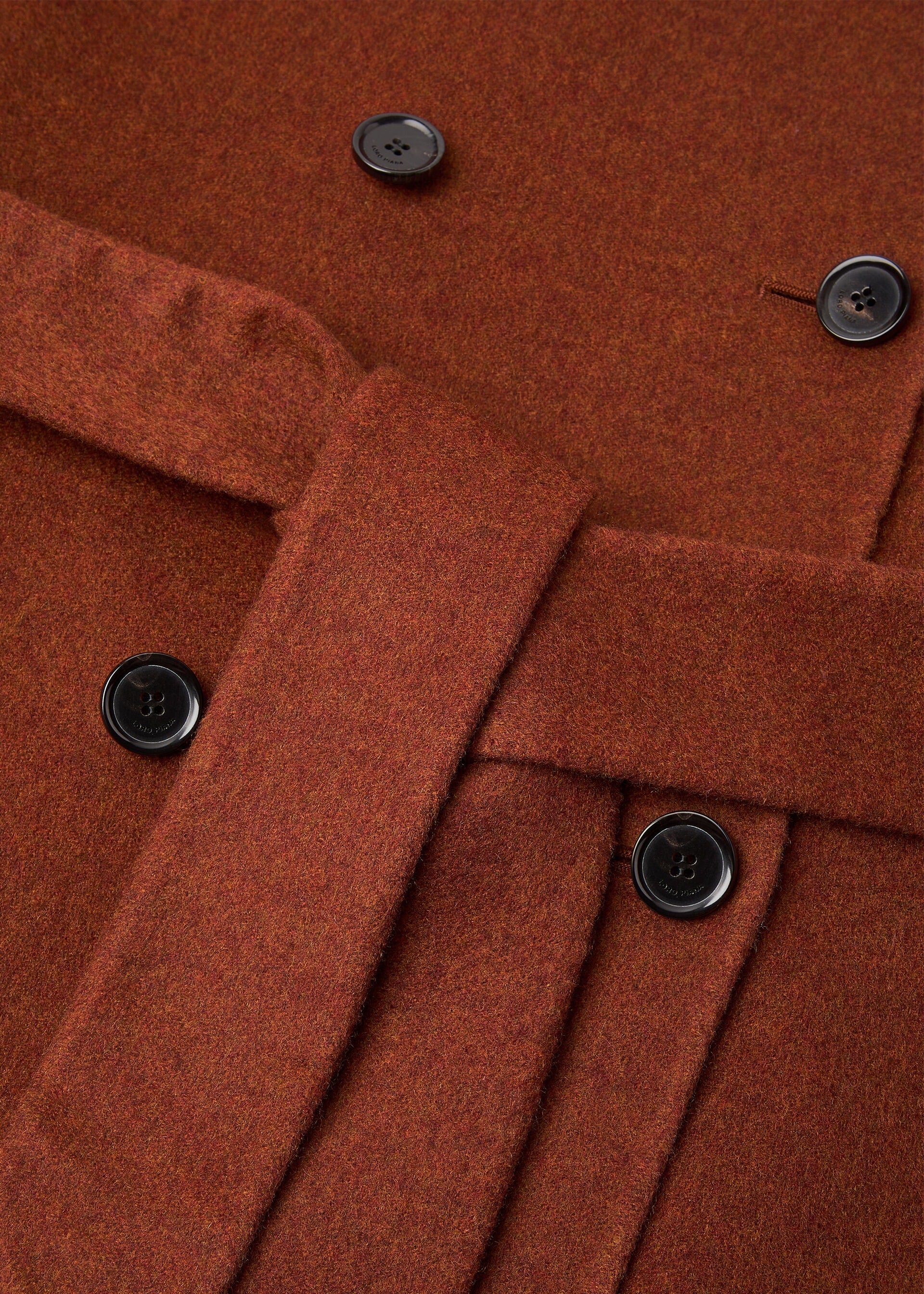 Boris Coat - Dark Maple Leaf Melange