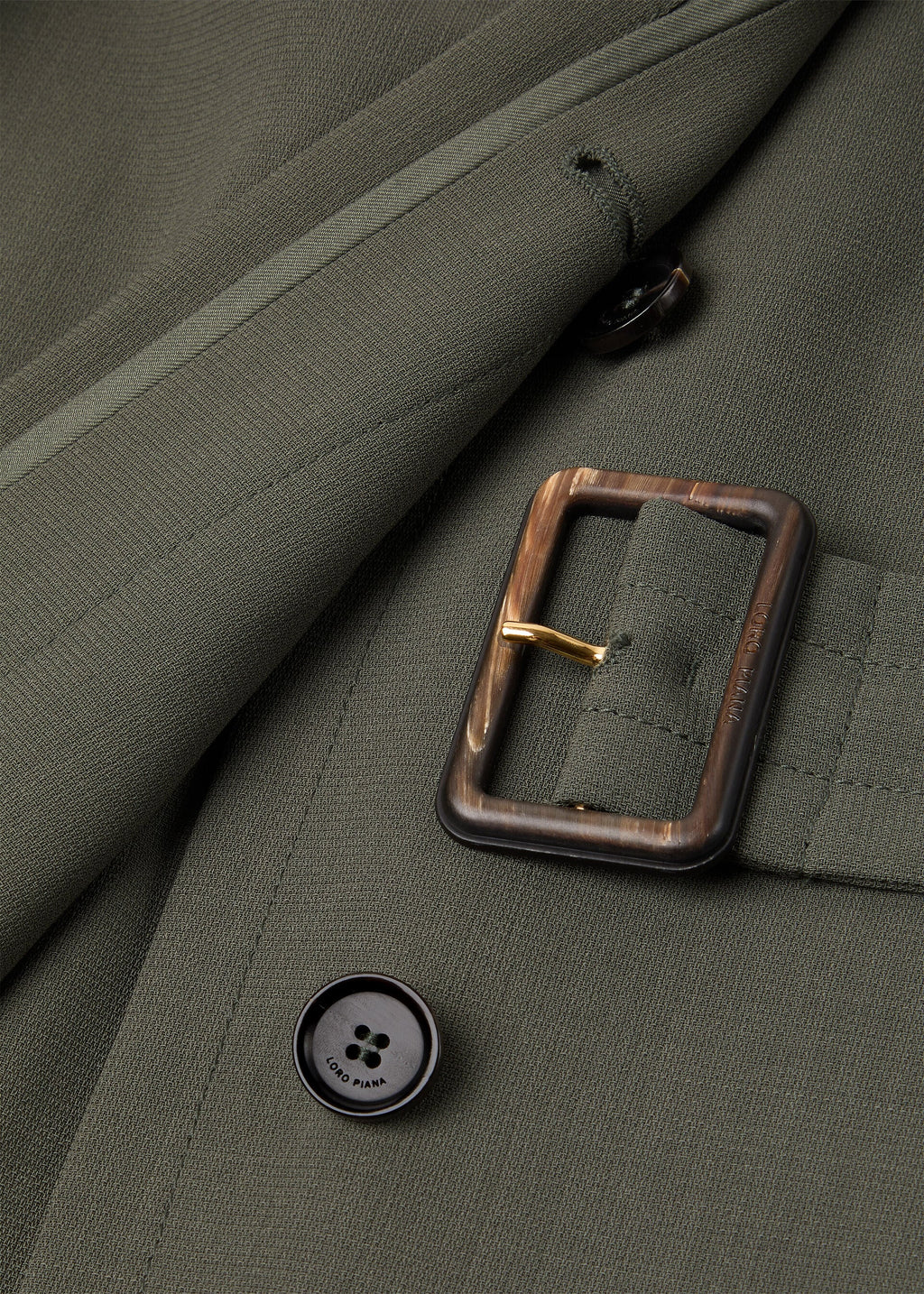 Gurley Trench Coat - Sea Cliff Sage