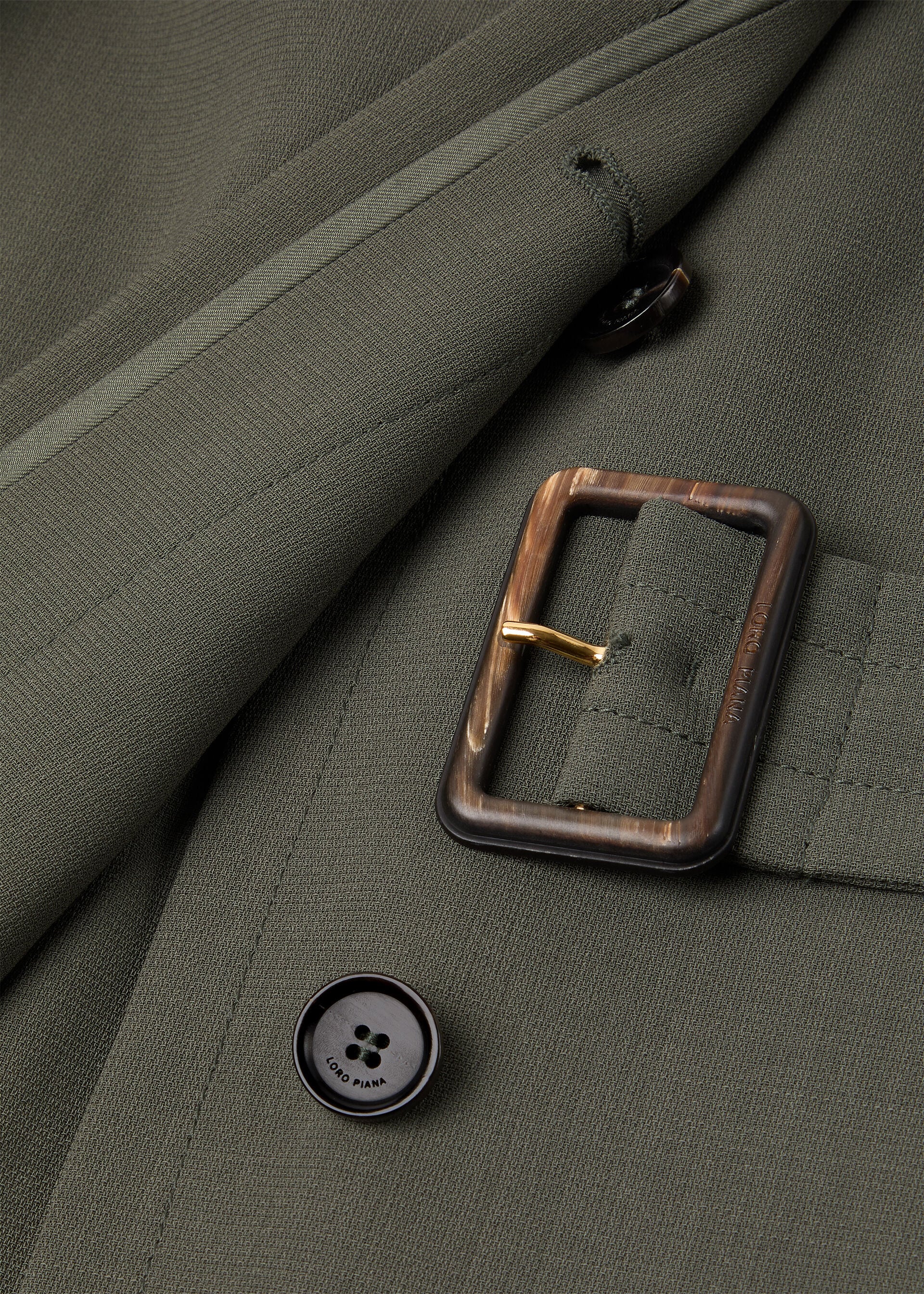 Gurley Trench Coat - Sea Cliff Sage