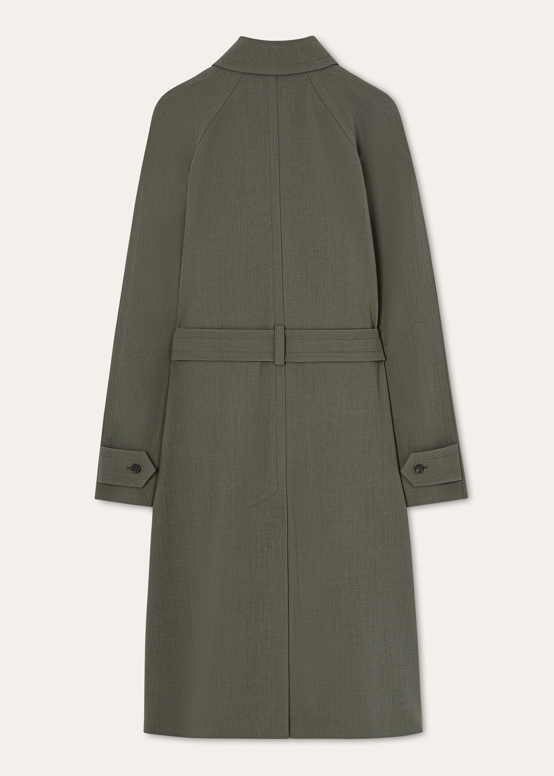 Gurley Trench Coat - Sea Cliff Sage