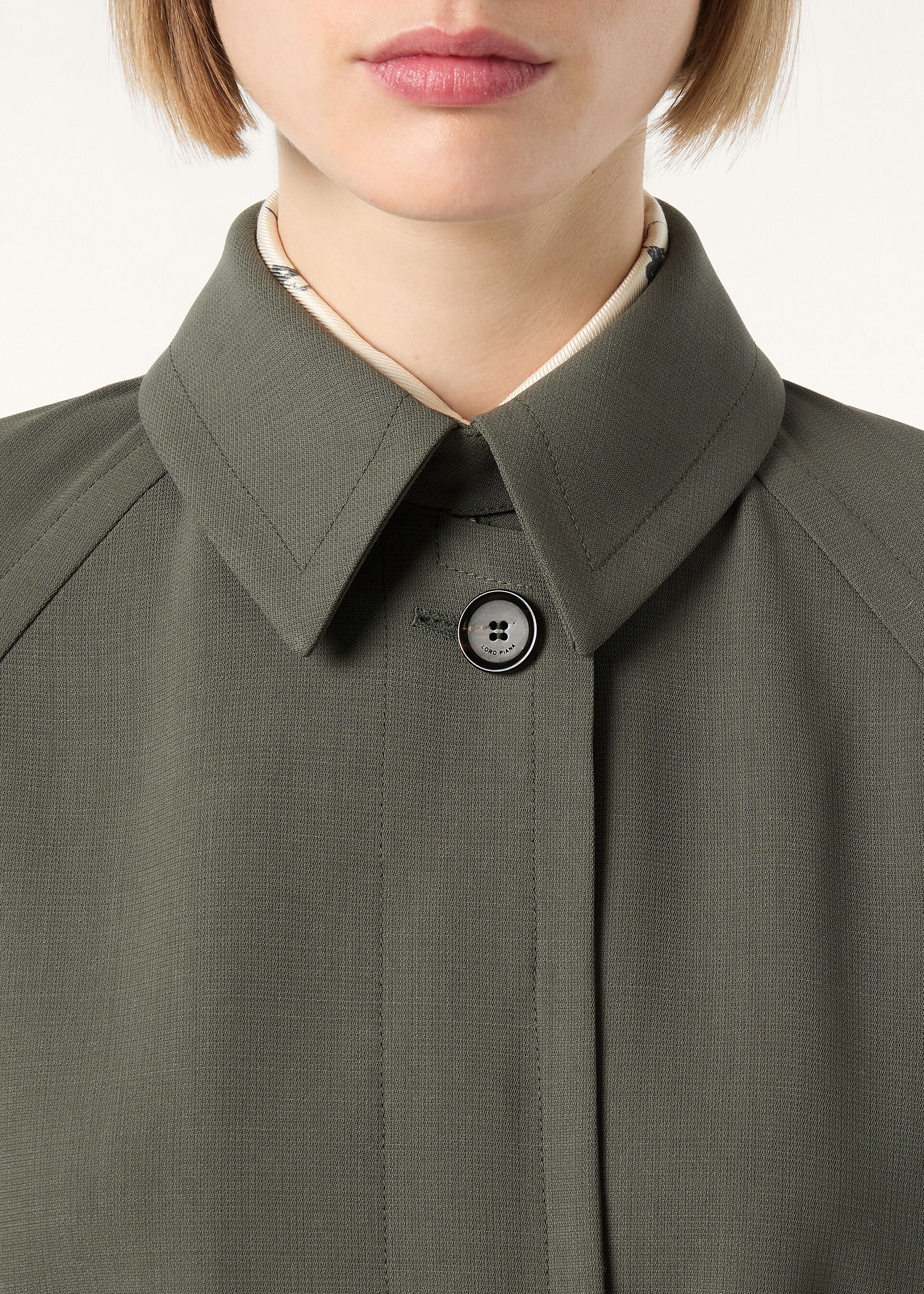 Gurley Trench Coat - Sea Cliff Sage