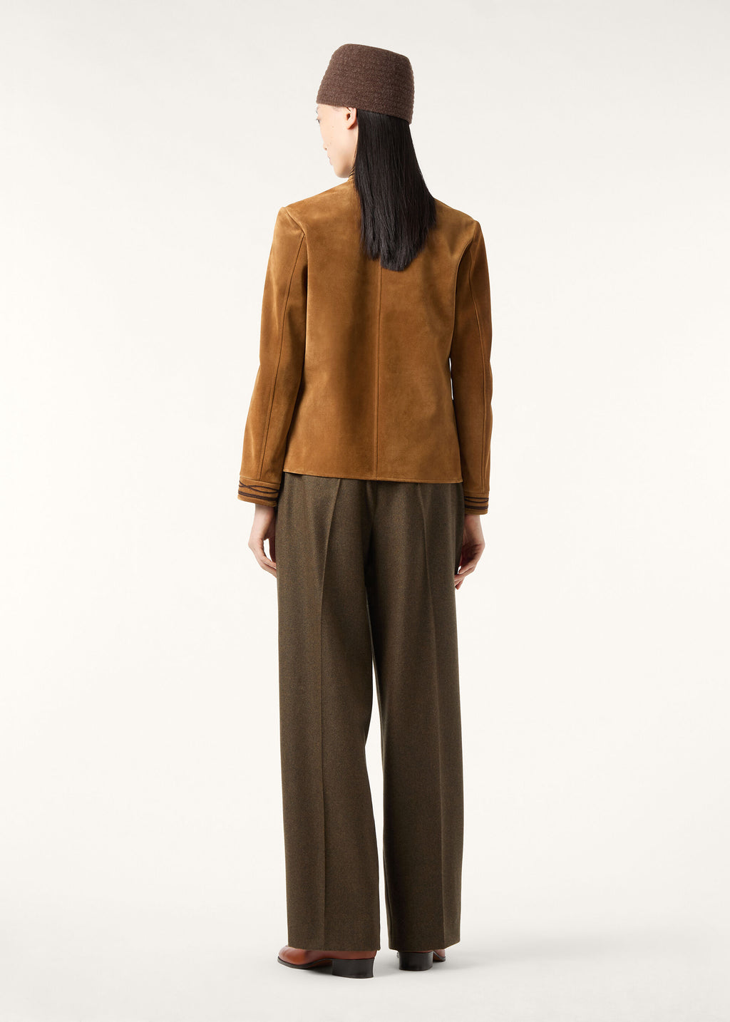Spagna Mini Jacket - Dark Brandy