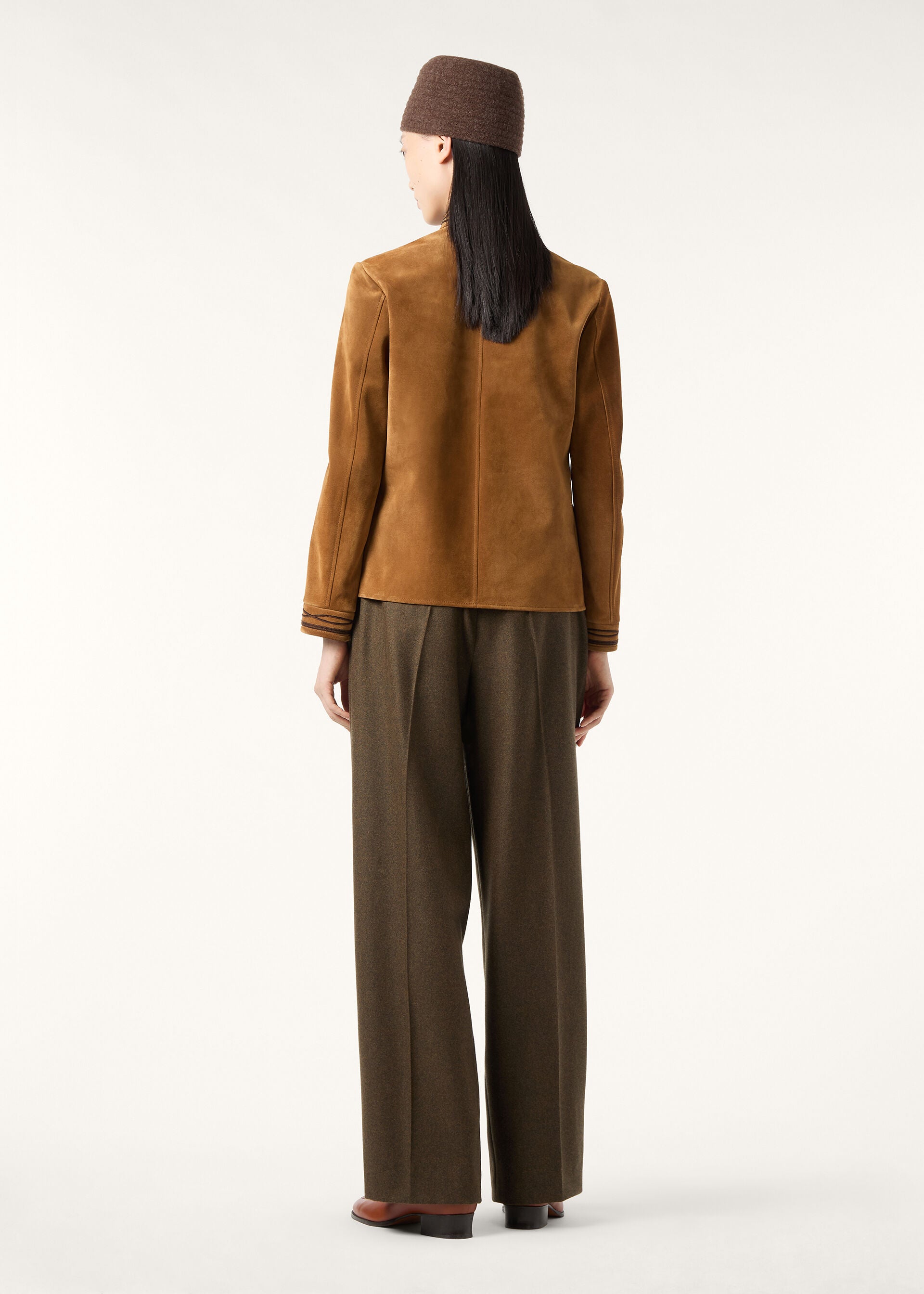 Spagna Mini Jacket - Dark Brandy