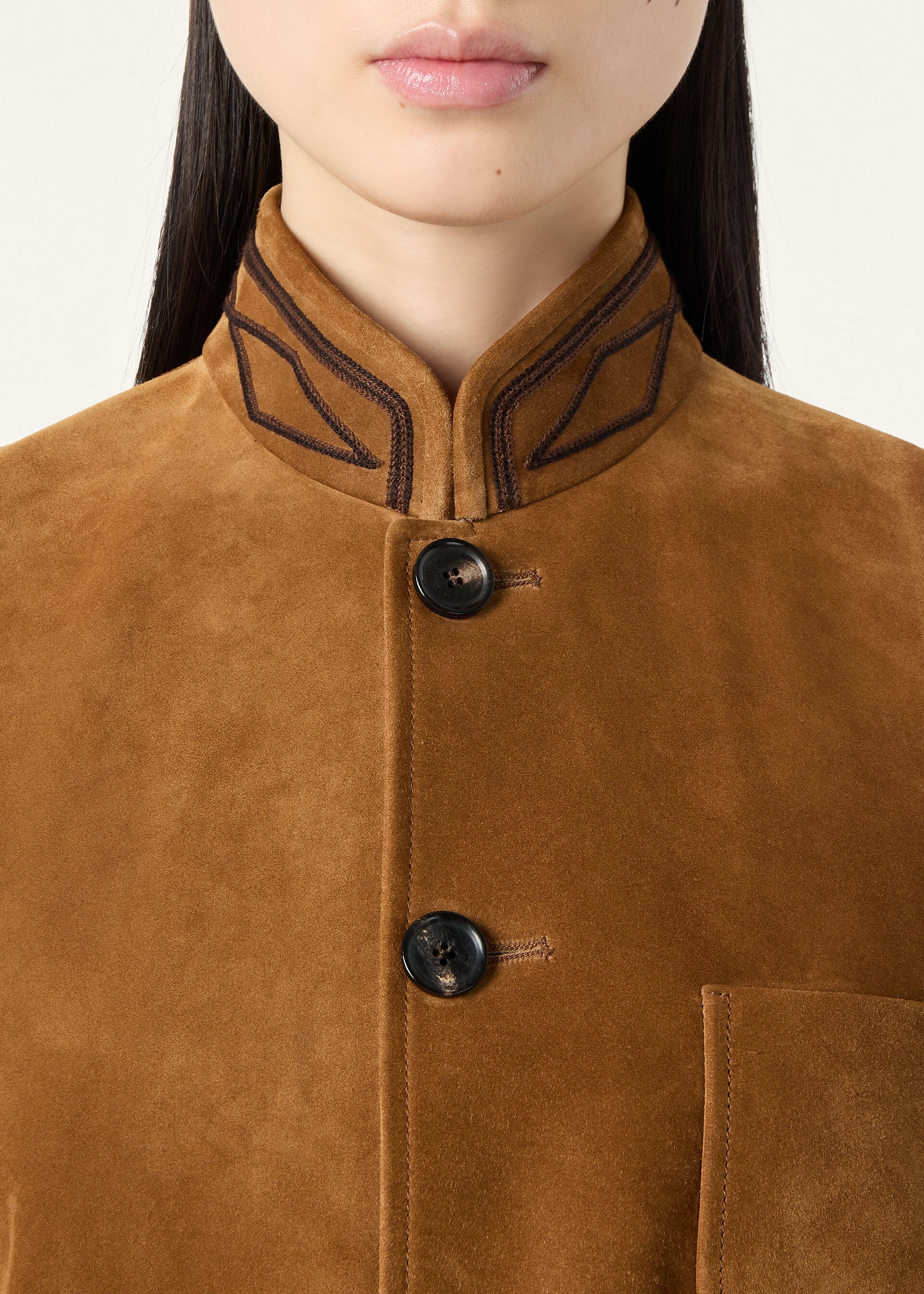 Spagna Mini Jacket - Dark Brandy