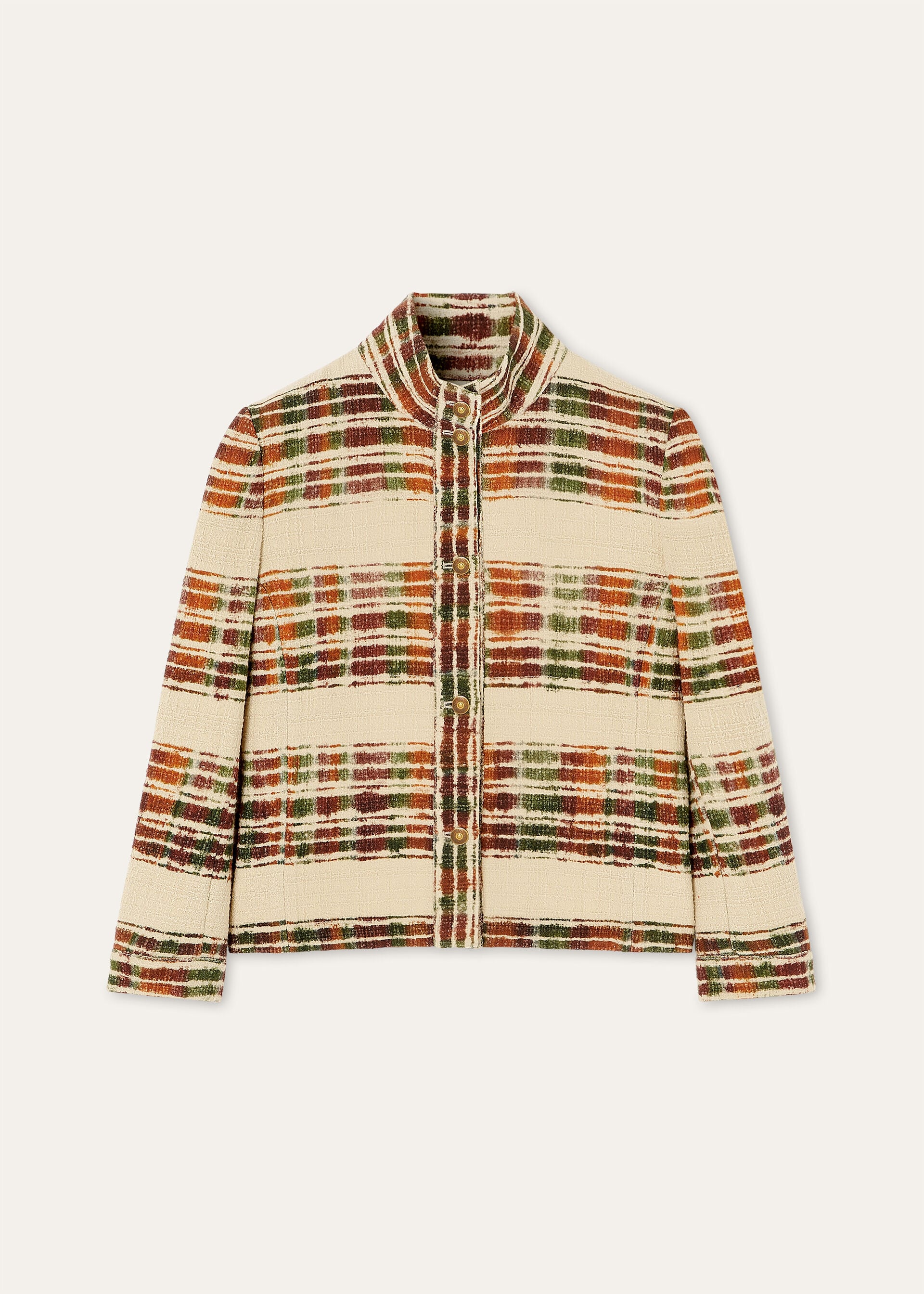 Miriam Jacket - Vanilla Cloud/Deep Lava