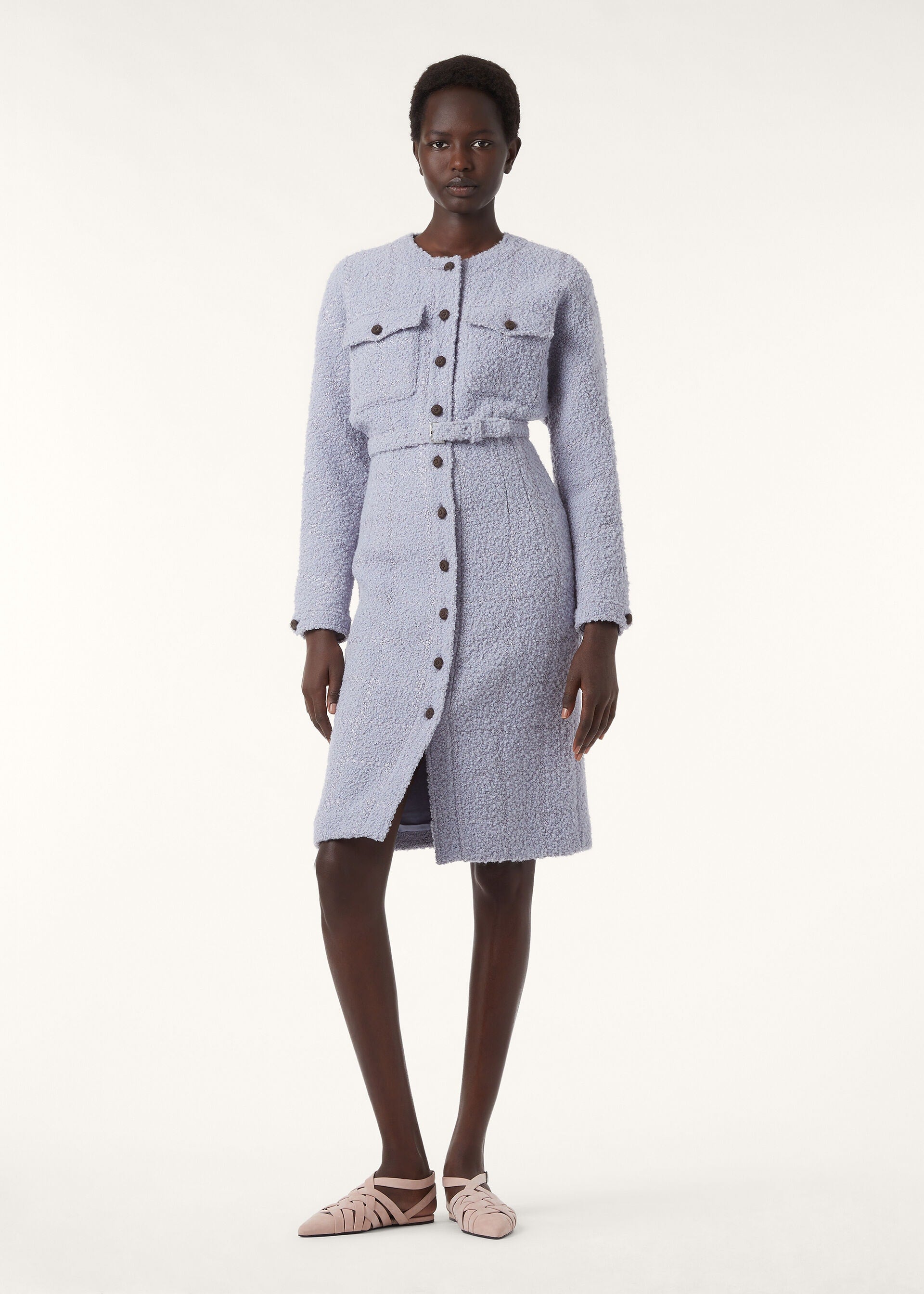 Manon Dress - Lilac Frost