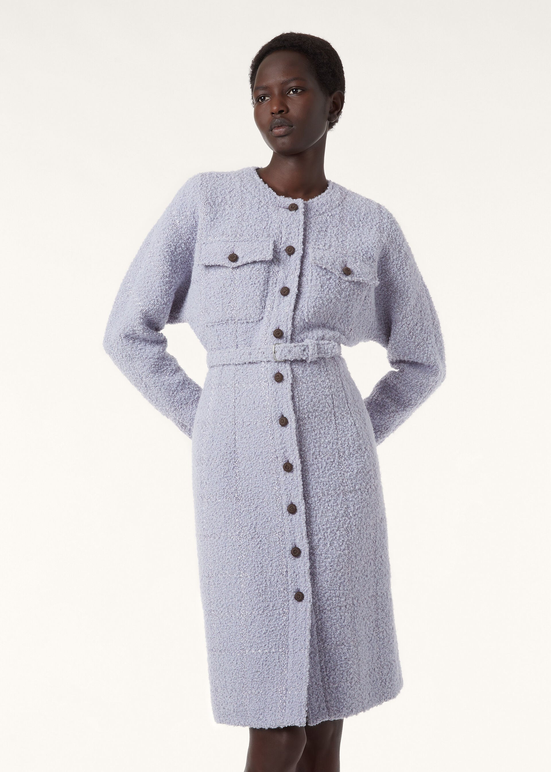 Manon Dress - Lilac Frost