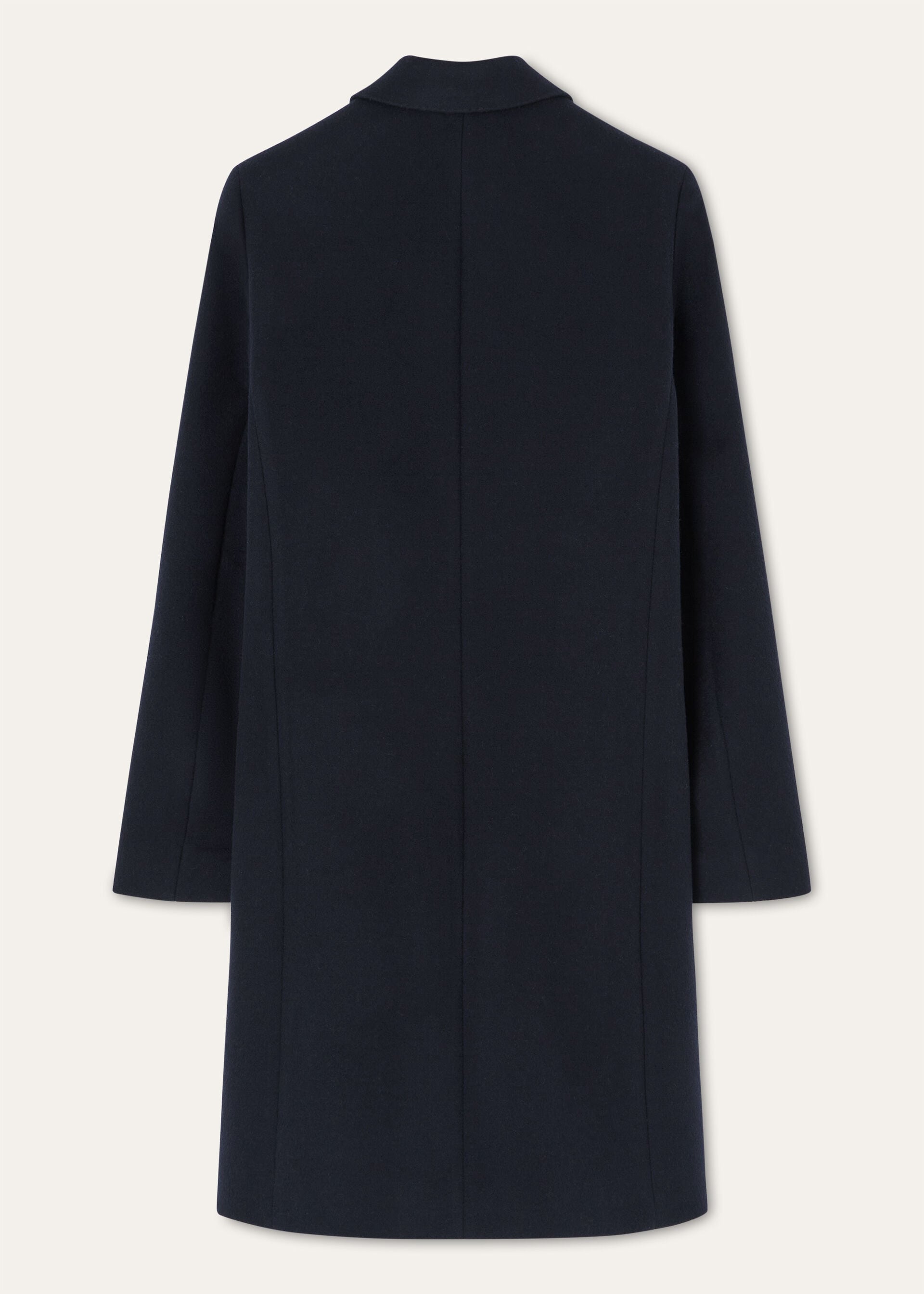 Alby Coat - Navy Blue