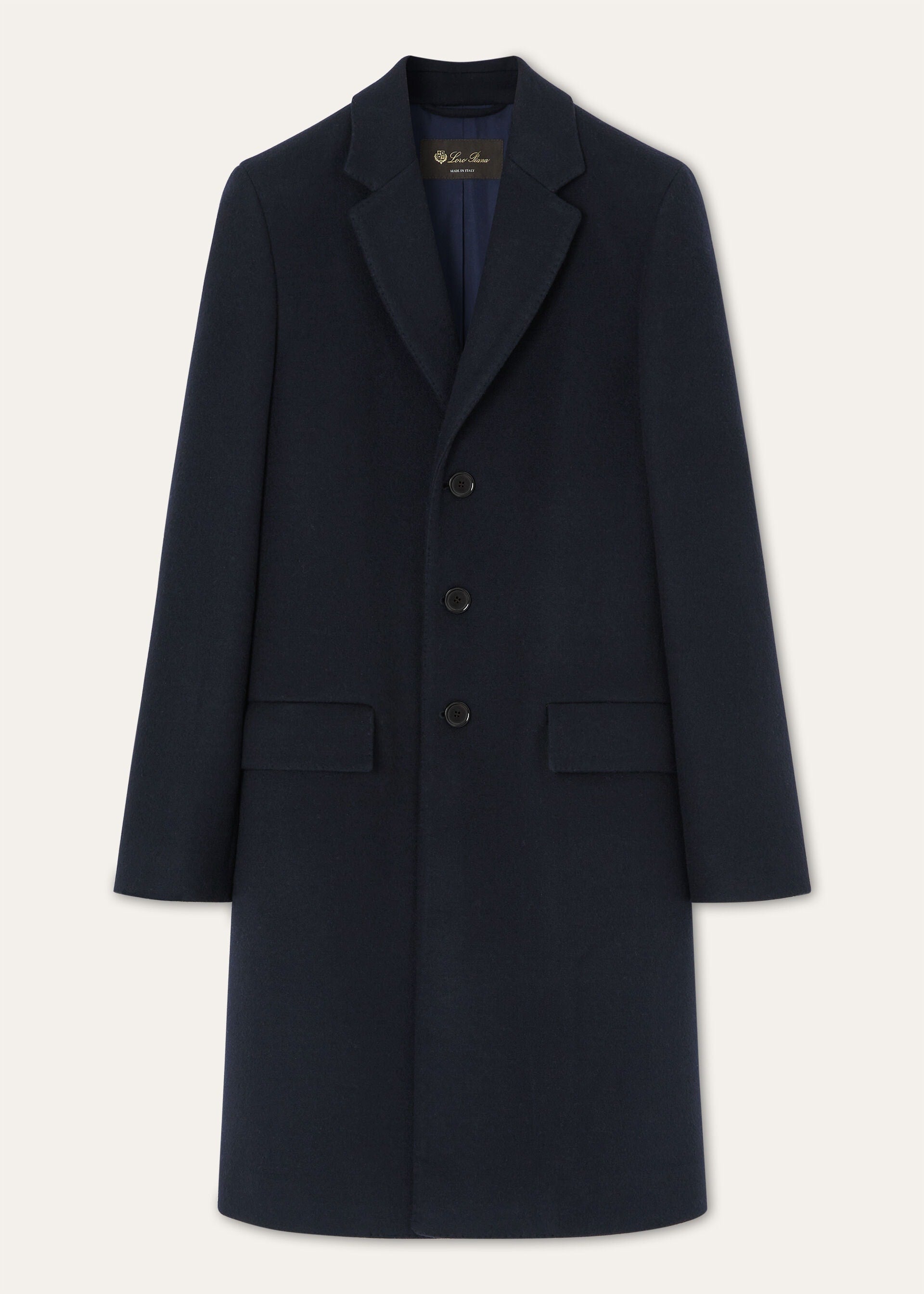 Alby Coat - Navy Blue