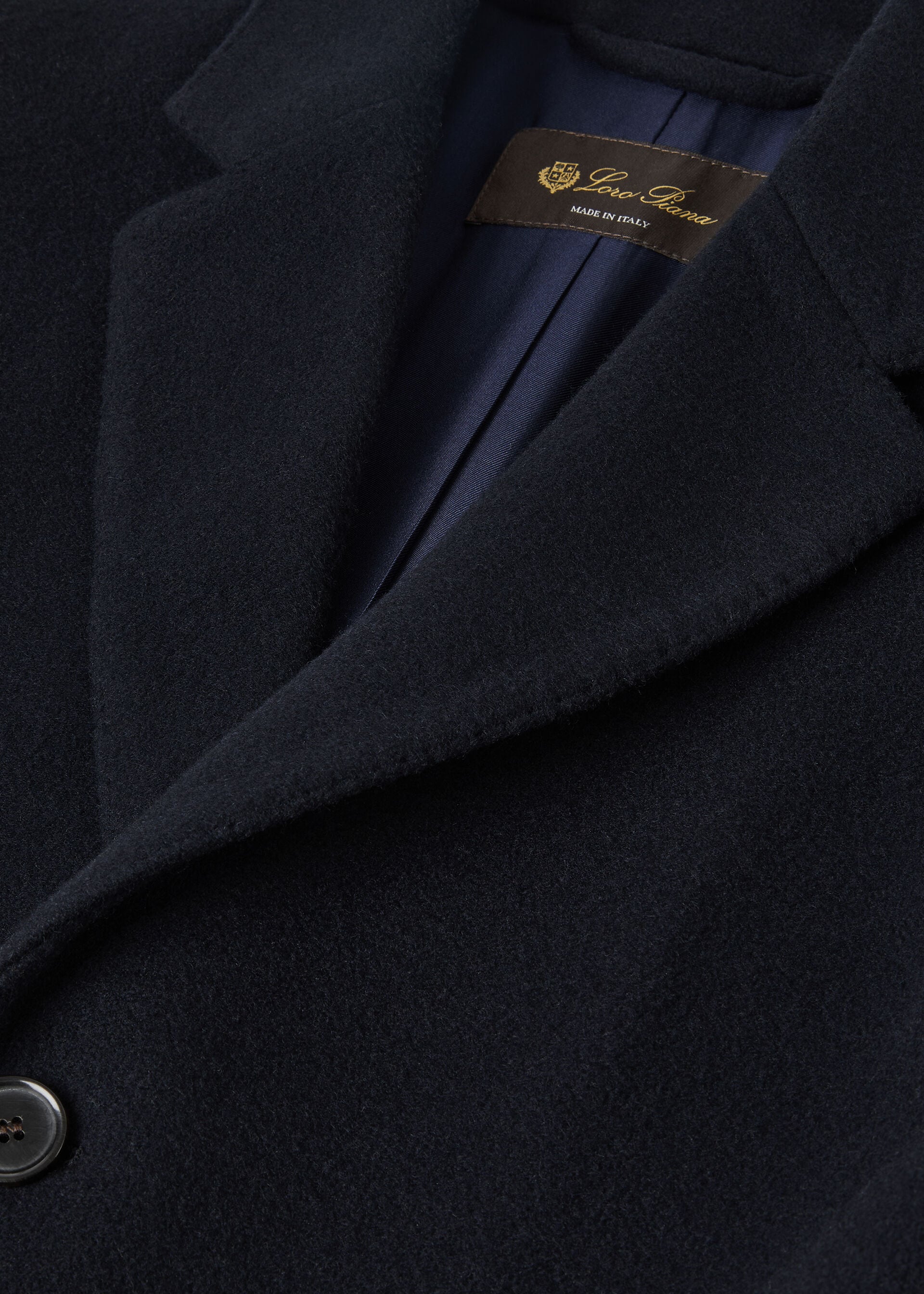 Alby Coat - Navy Blue