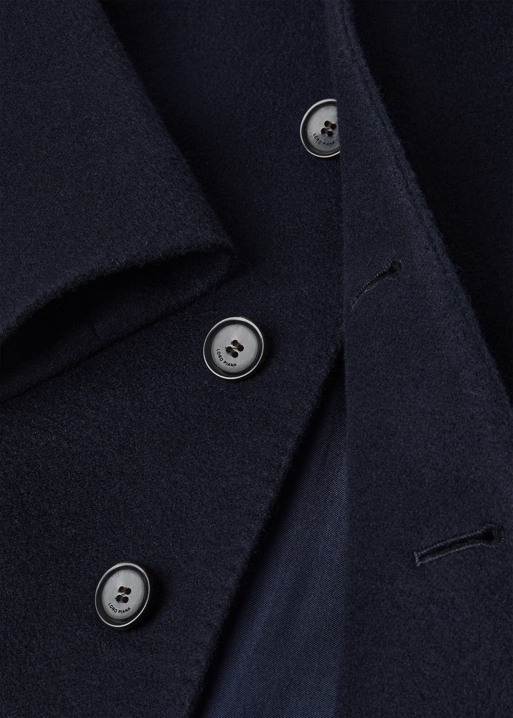 Alby Coat - Navy Blue