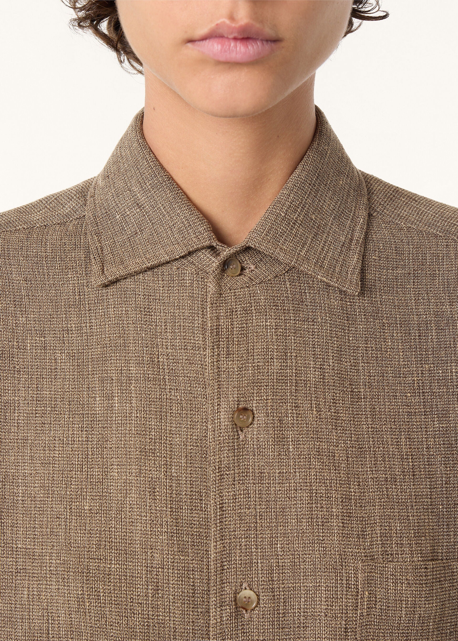 André Shirt - Earth Brown/Walnut