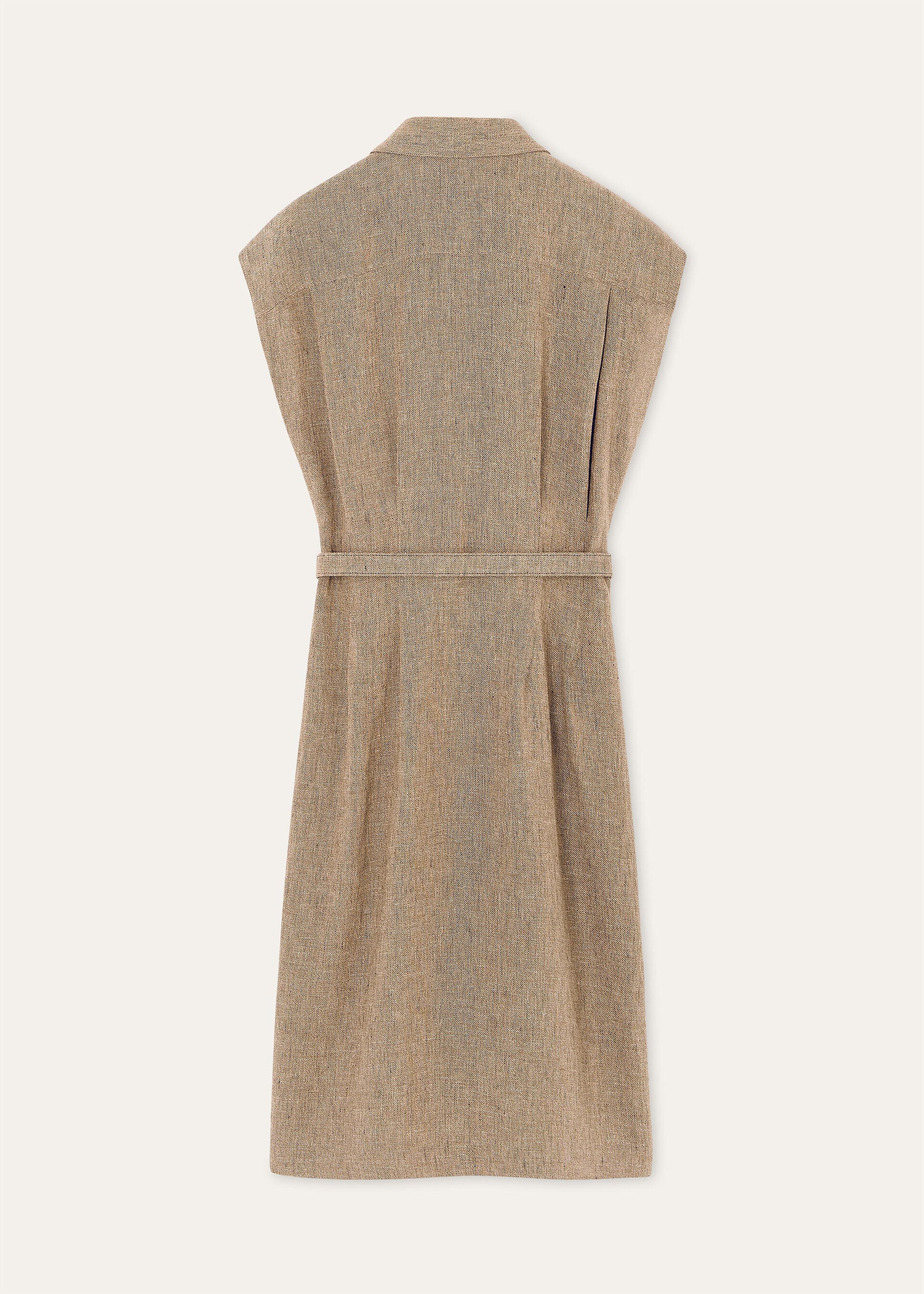 Maize Dress - Dark Truffle / Brown Nougat