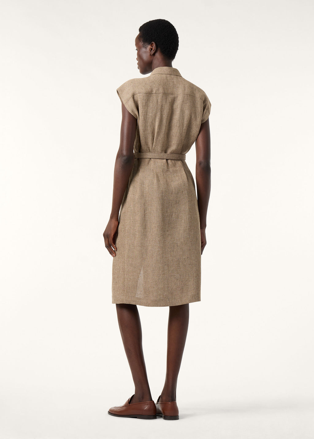 Maize Dress - Dark Truffle / Brown Nougat