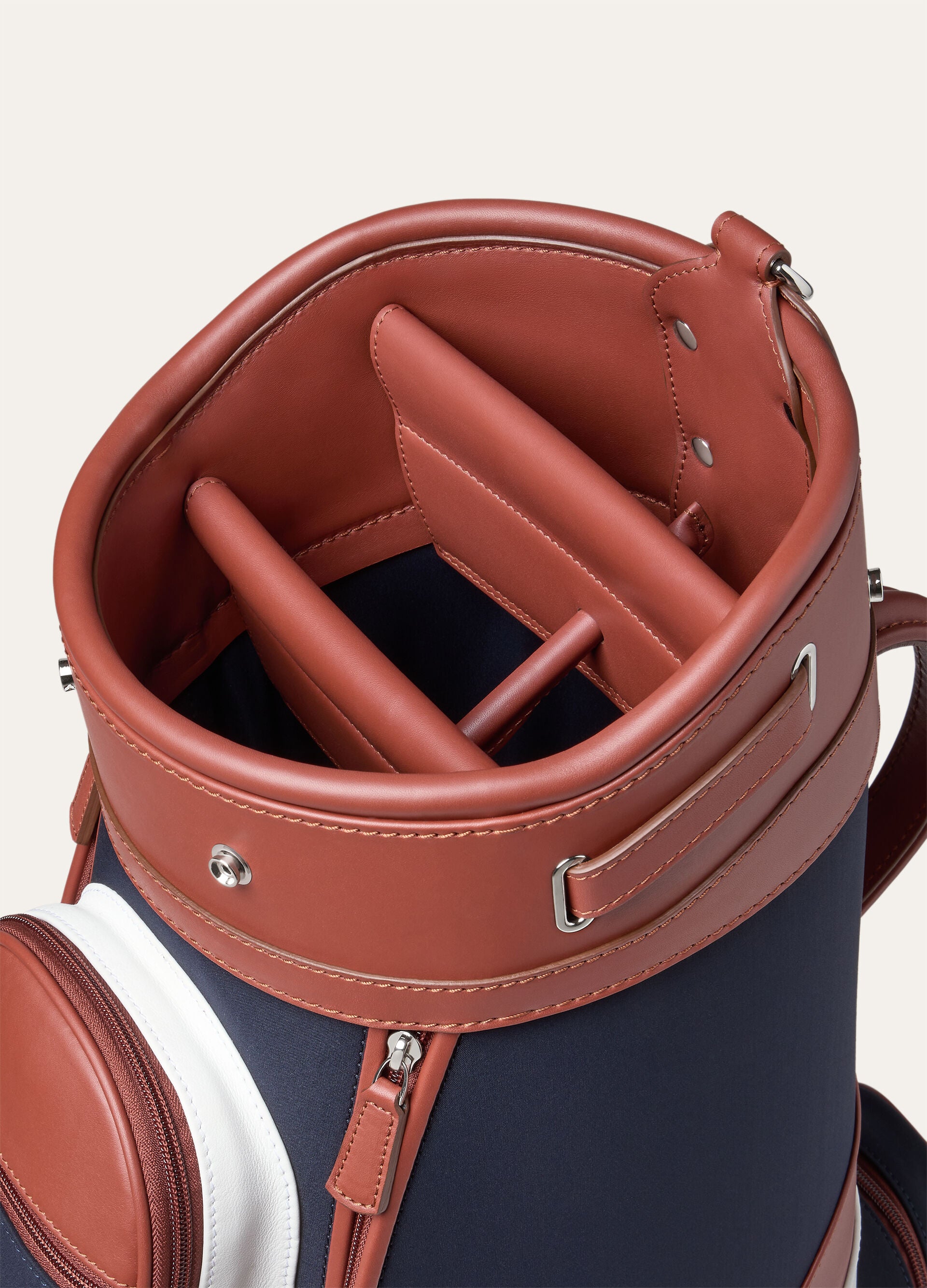 Golf Bag - Blue Navy/Deep Kummel/White Snow