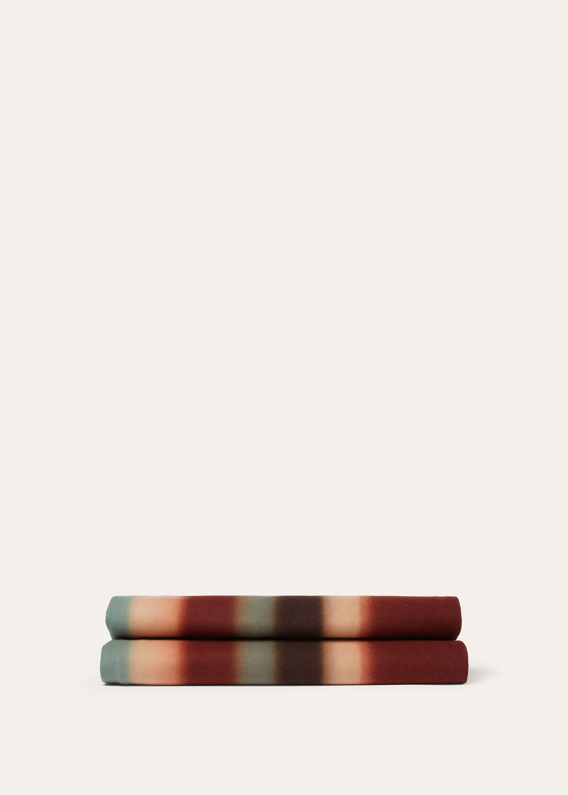 Shaded Stripe Plaid - Kummel/Brown