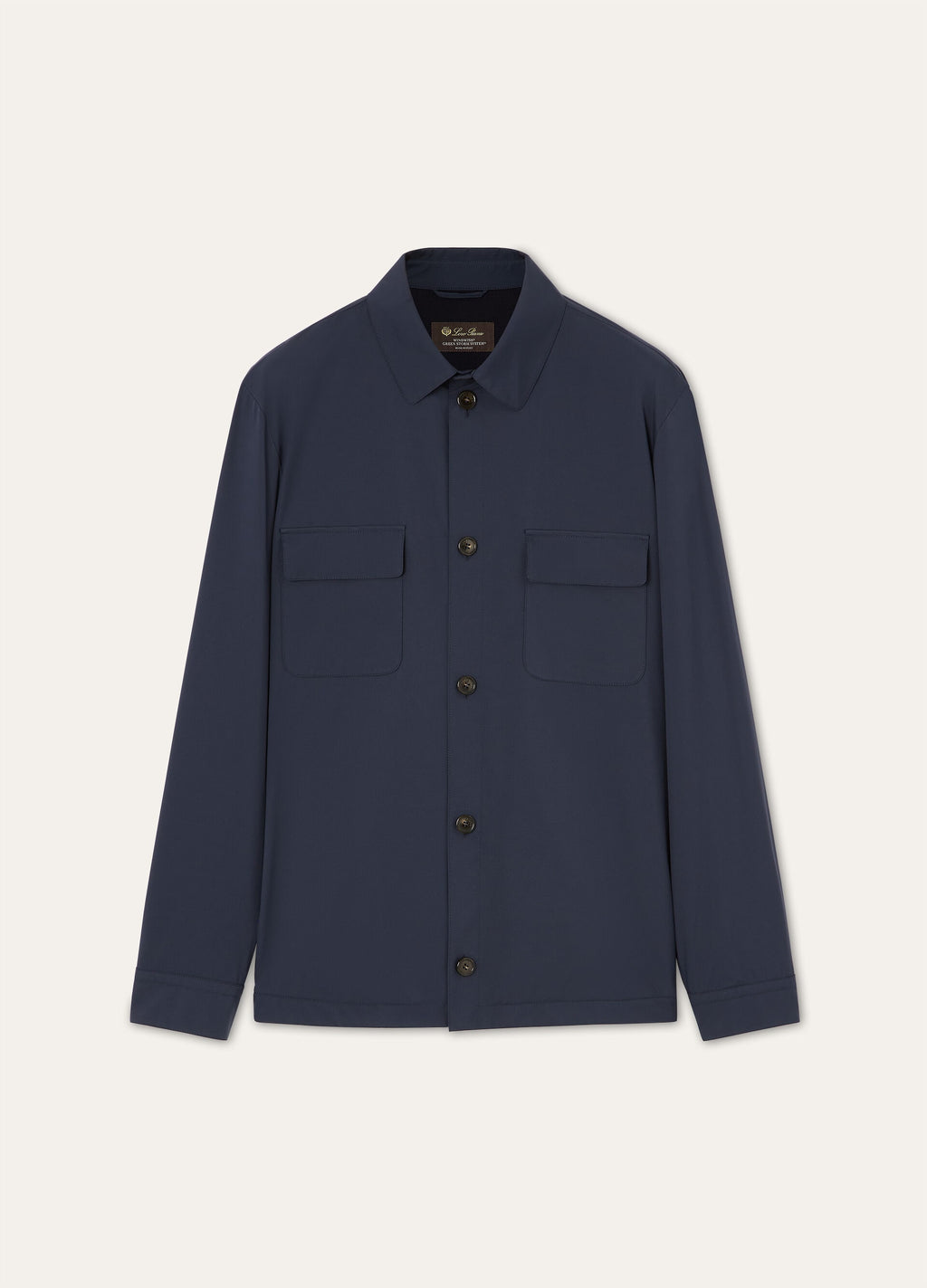 Loro Piana Overshirt - Navy Blue