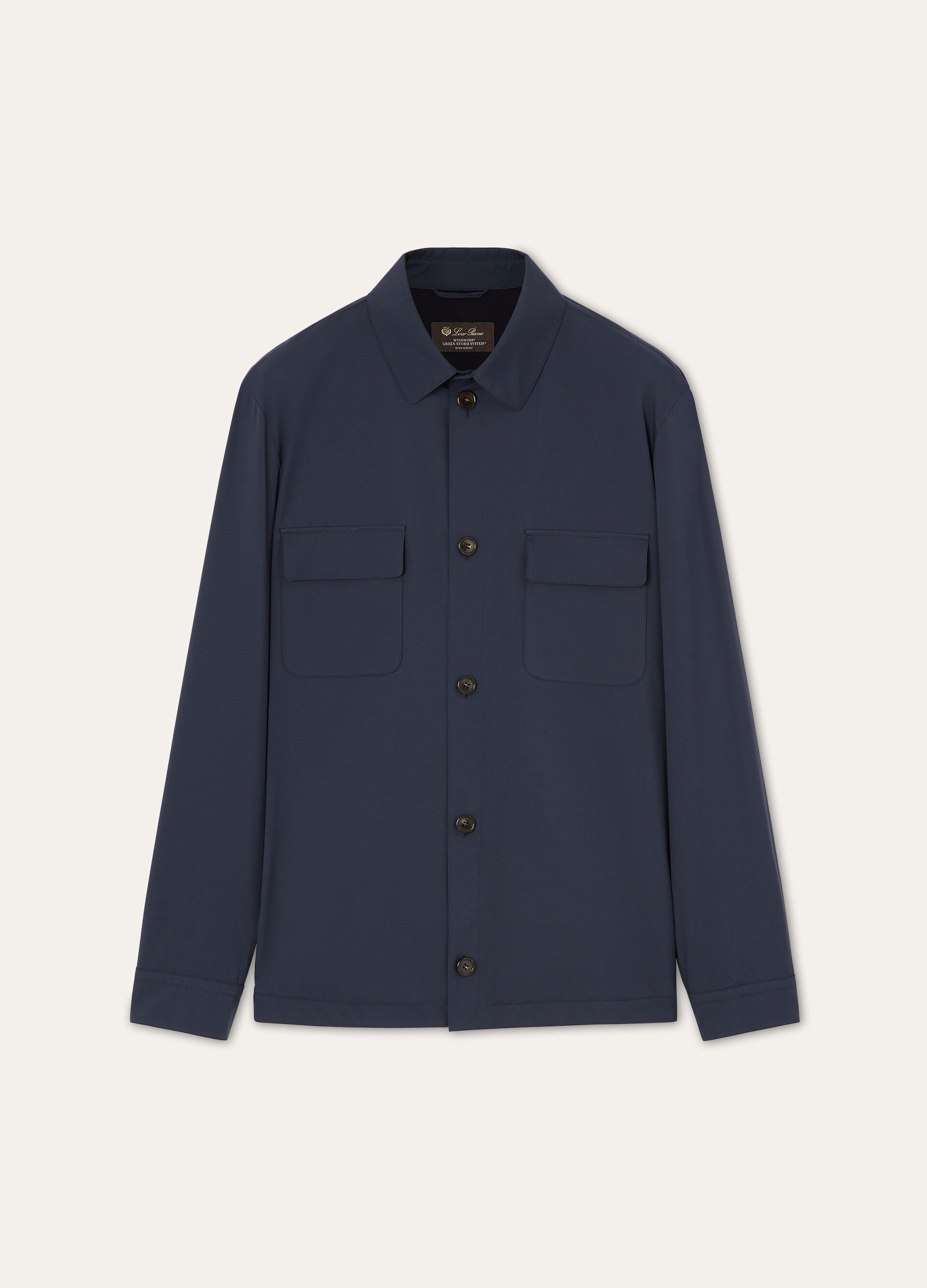 Loro Piana Overshirt - Navy Blue