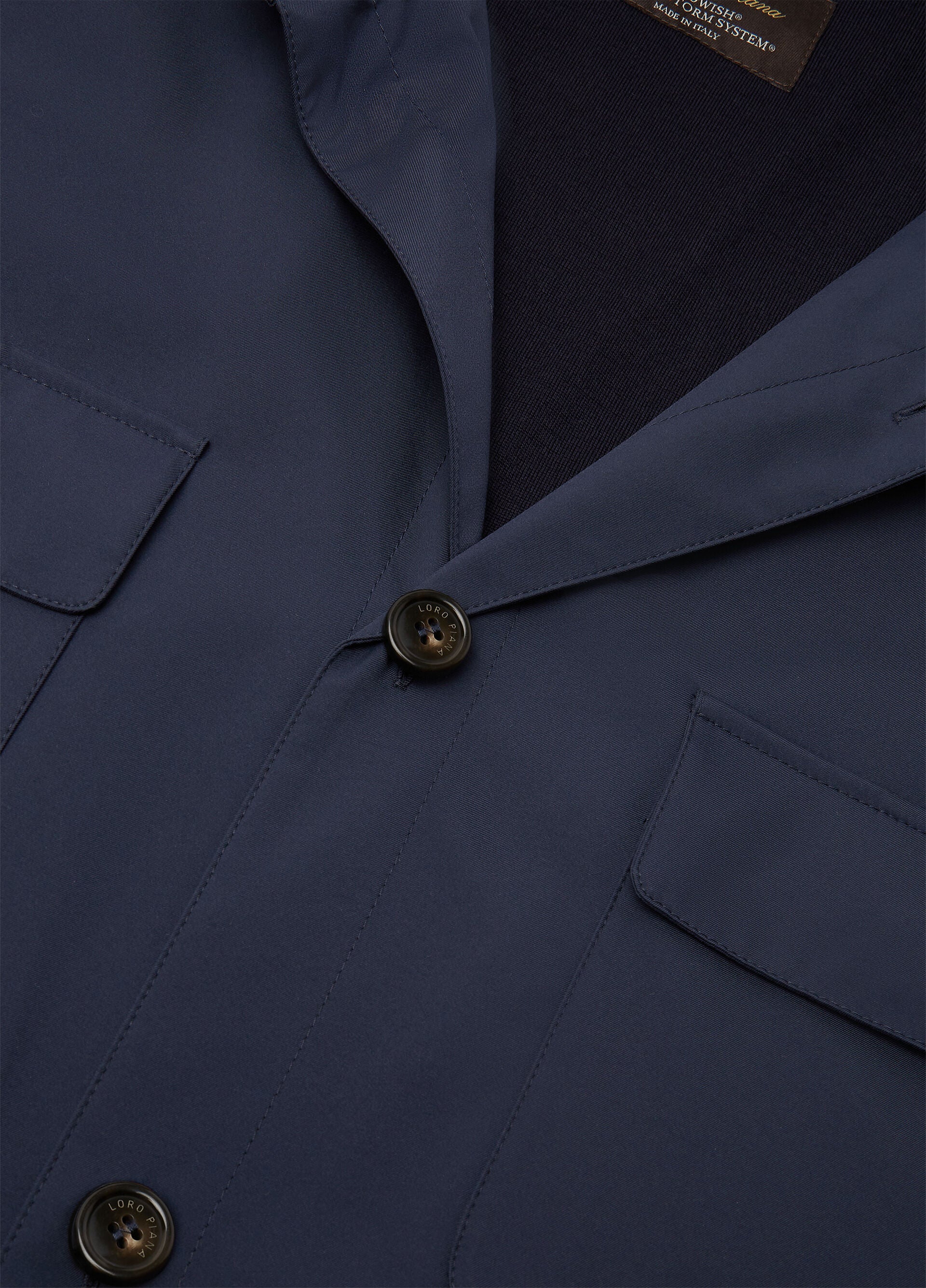 Loro Piana Overshirt - Navy Blue