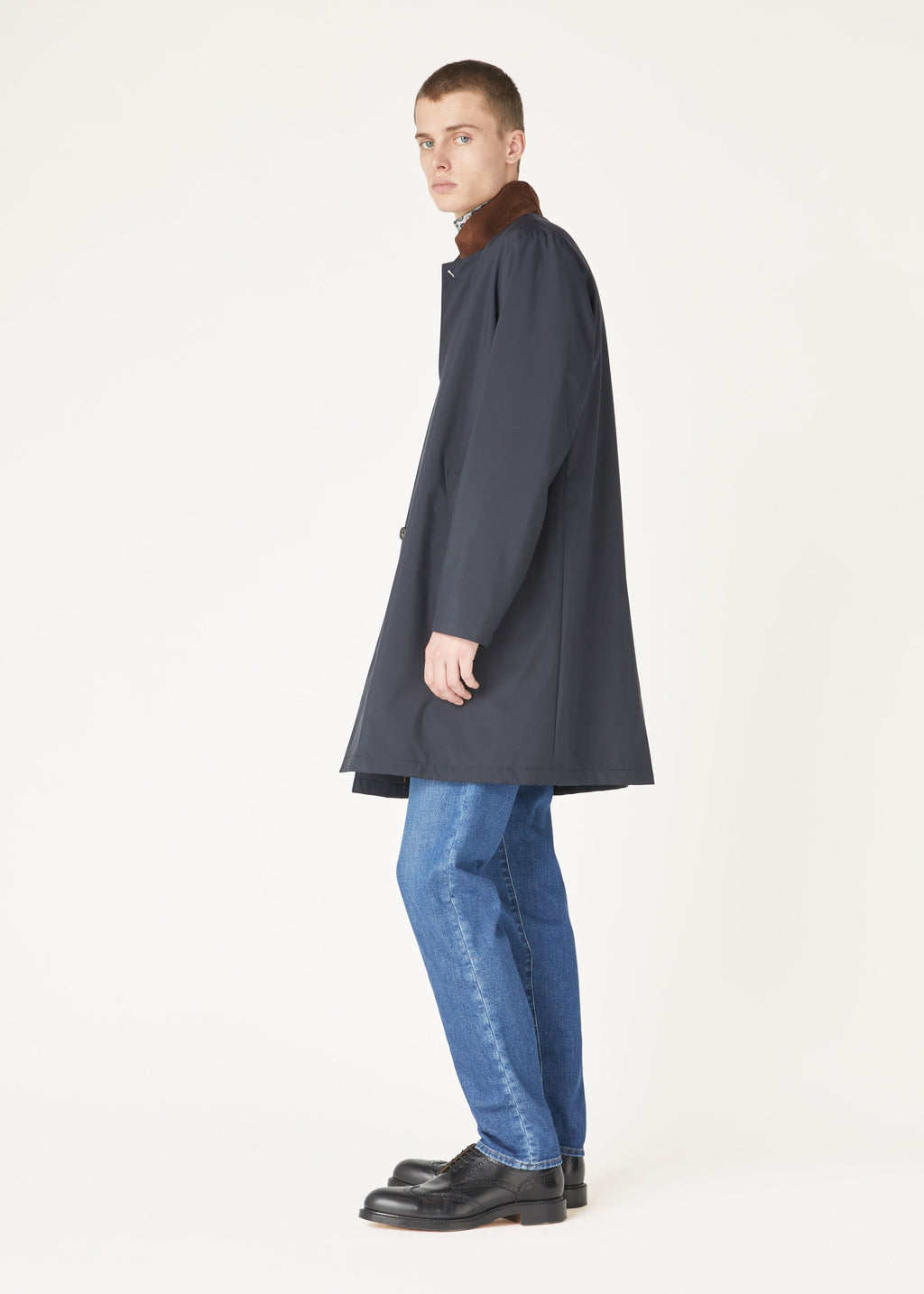 Sebring Coat - Navy Blue