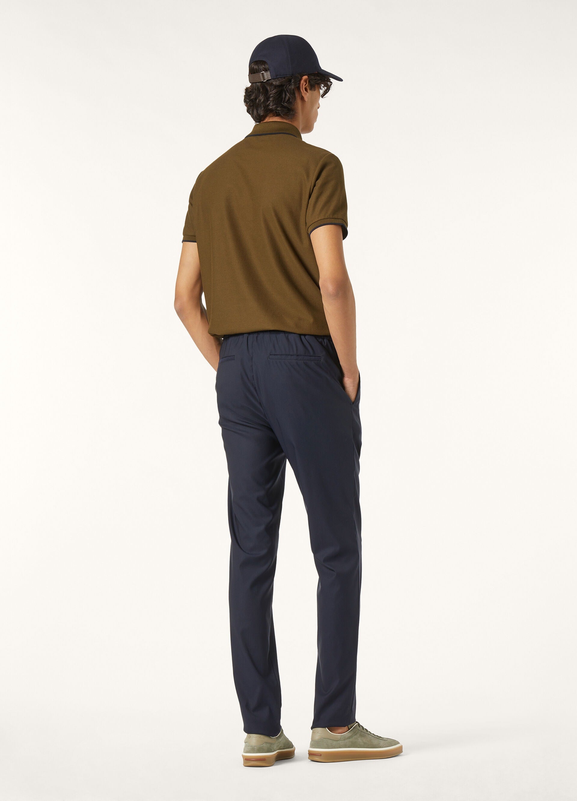 Leisure City Pants - Navy Blue