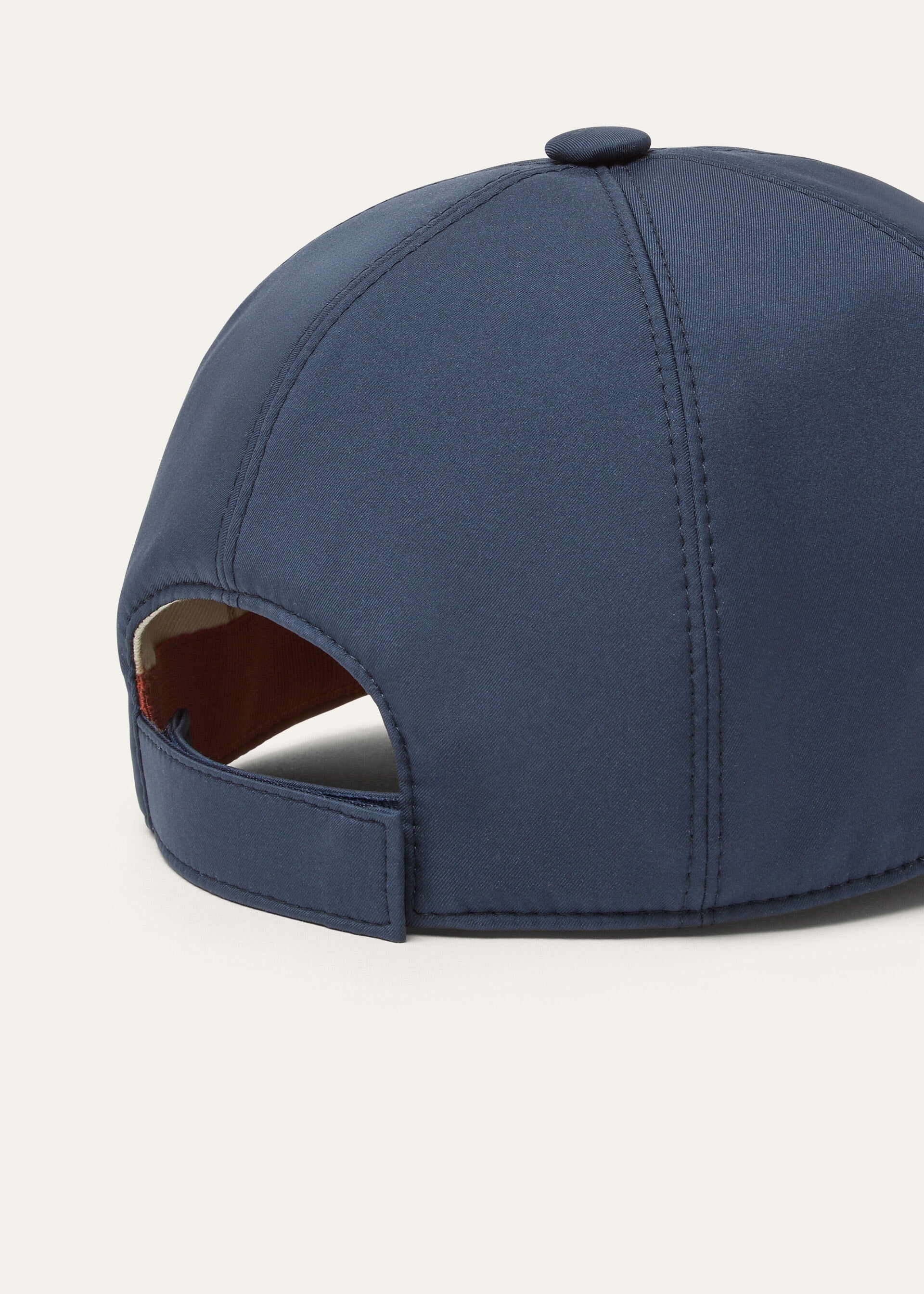 Kid's Baseball Cap - Navy Blue/Ivory