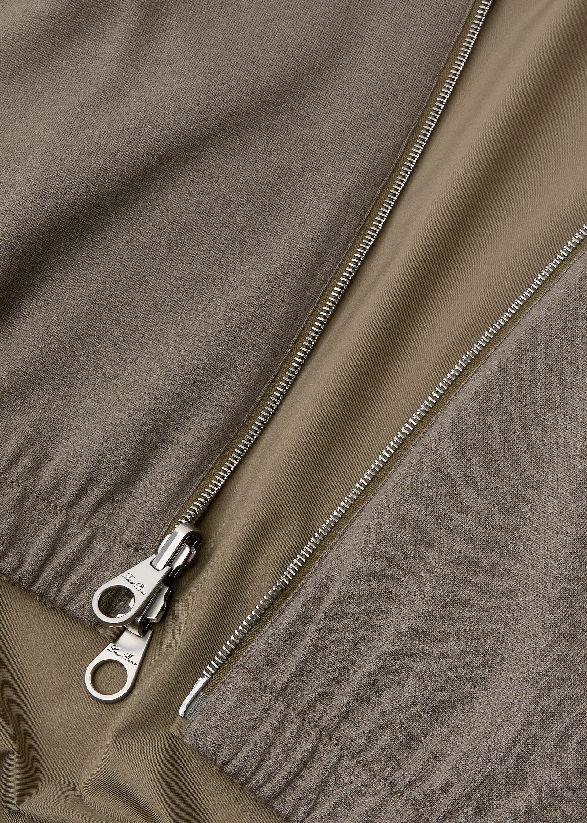 Loro Piana Bomber Jacket - Thyme/Pewter