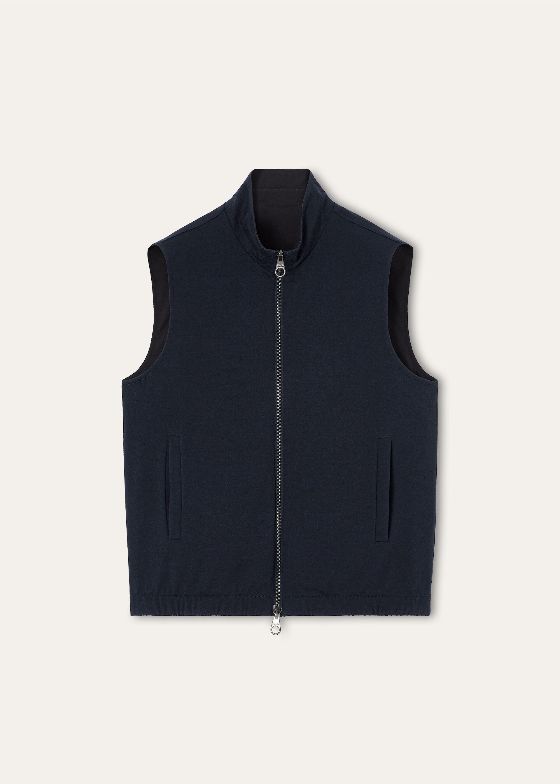 Loro Piana Vest - Blue Navy / Blue Navy