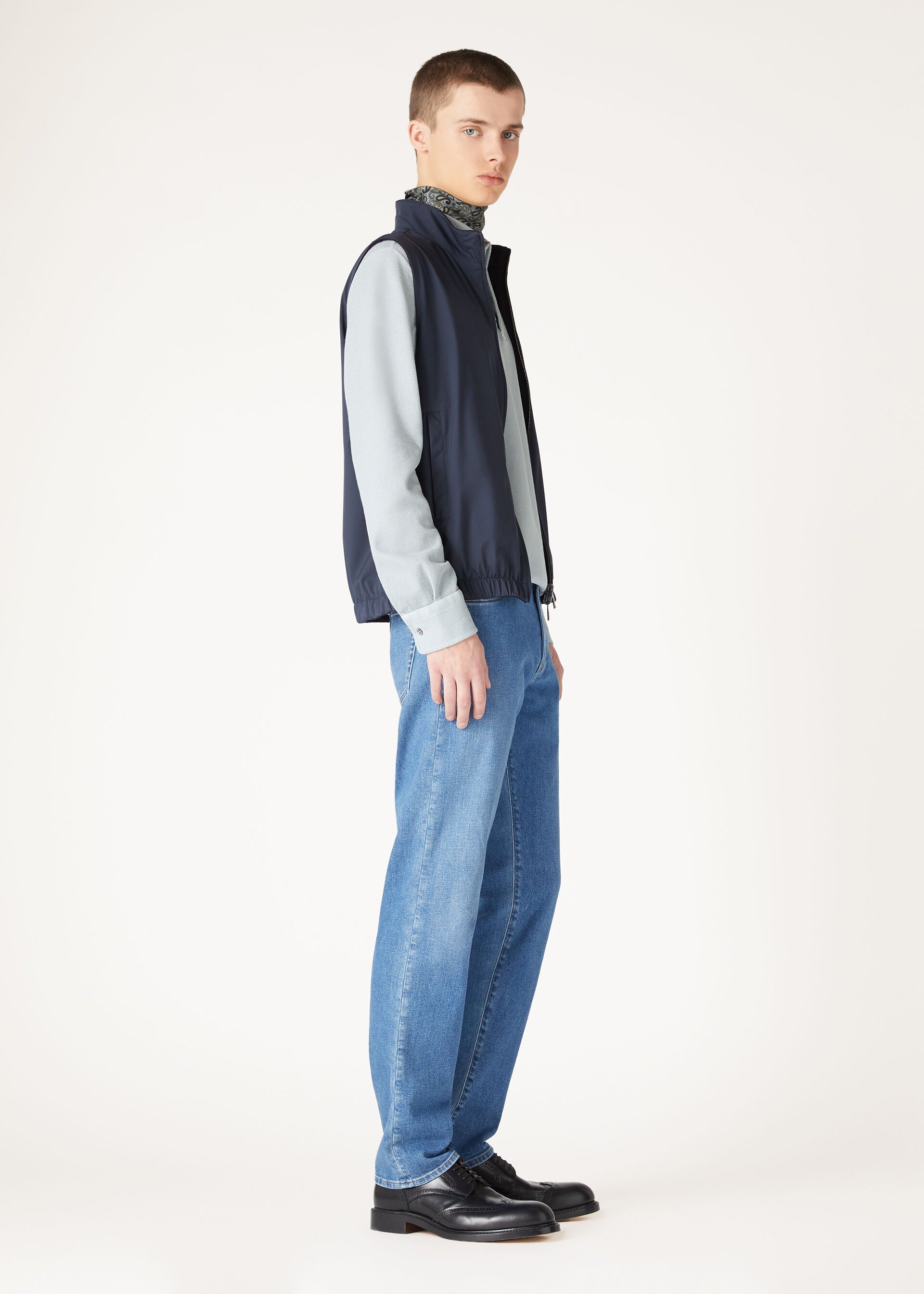 Loro Piana Vest - Navy Blue