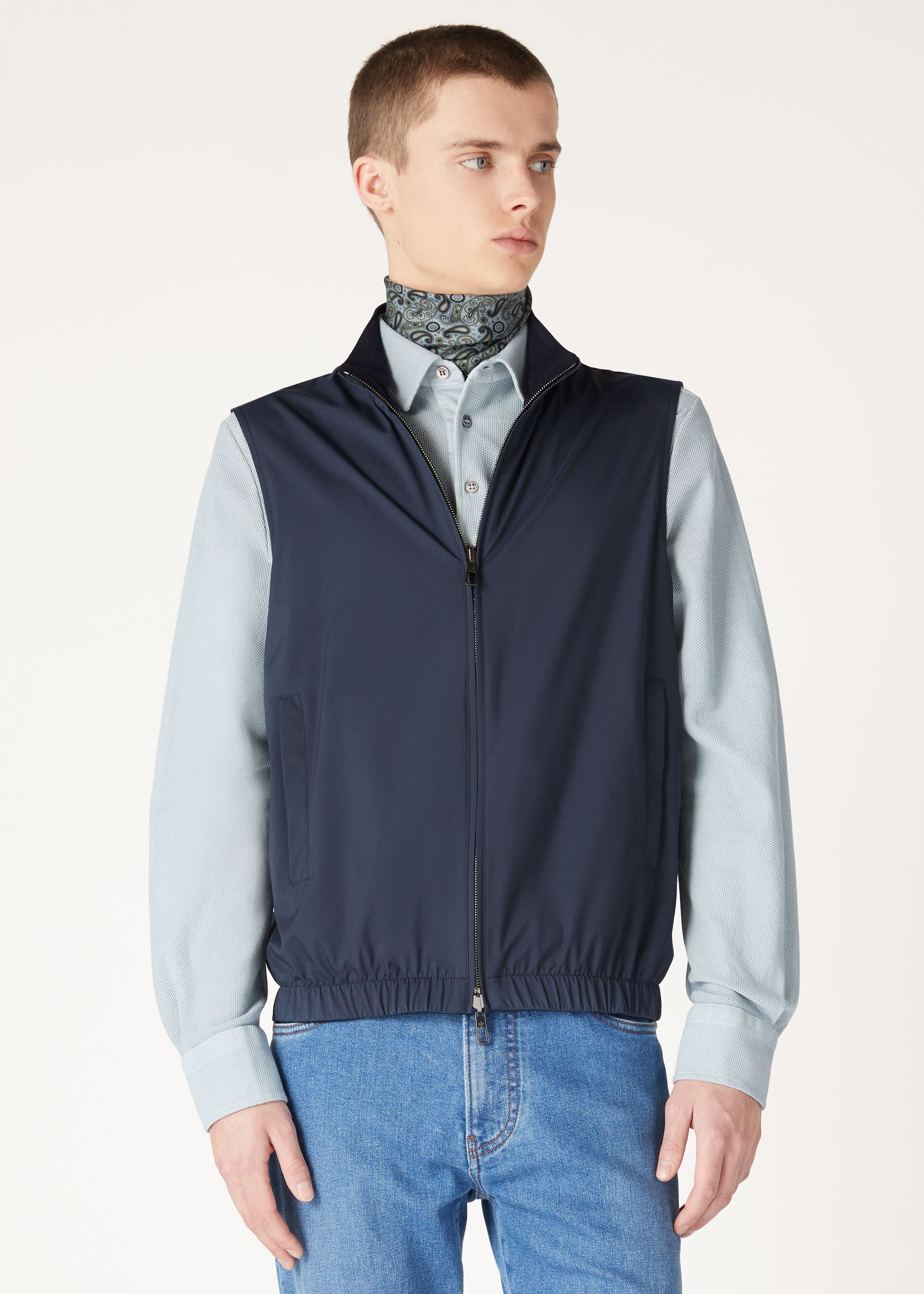 Loro Piana Vest - Navy Blue