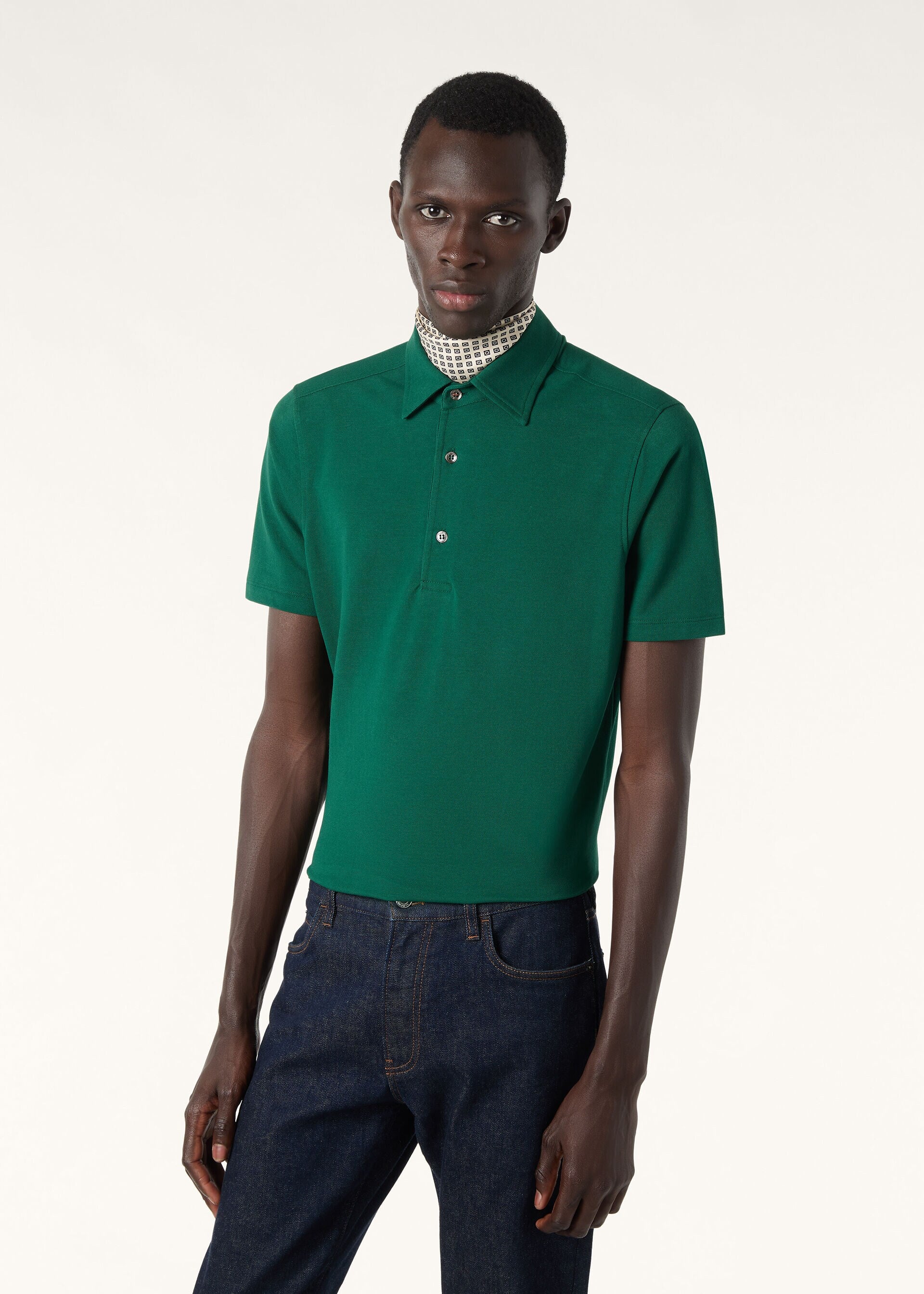 Brenna Polo Shirt - Green Sage
