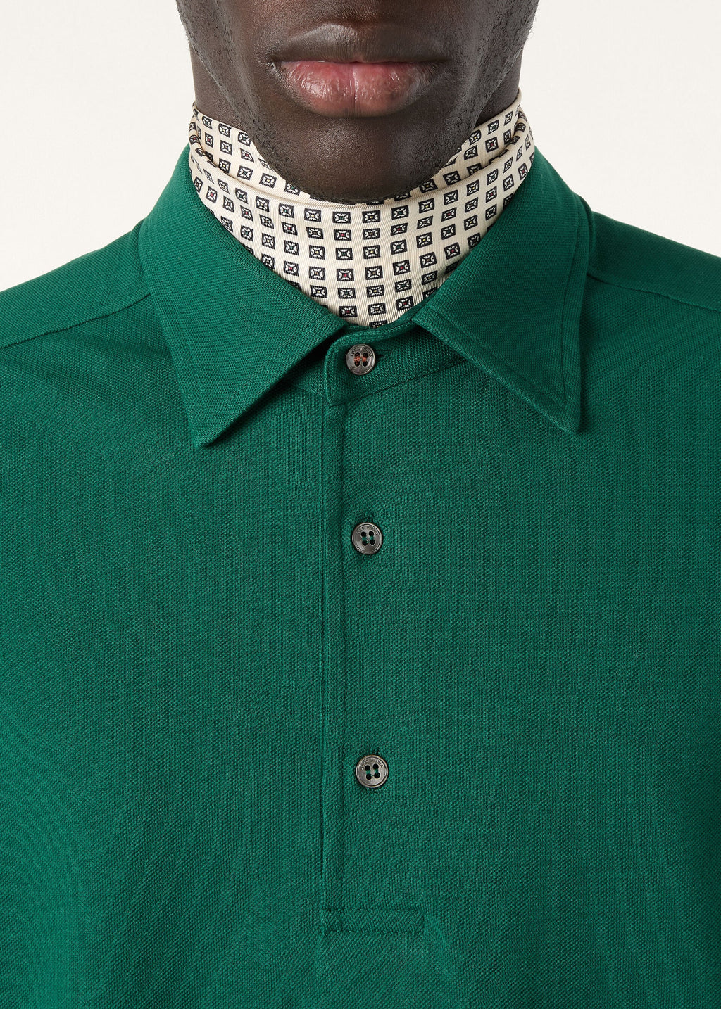 Brenna Polo Shirt - Green Sage