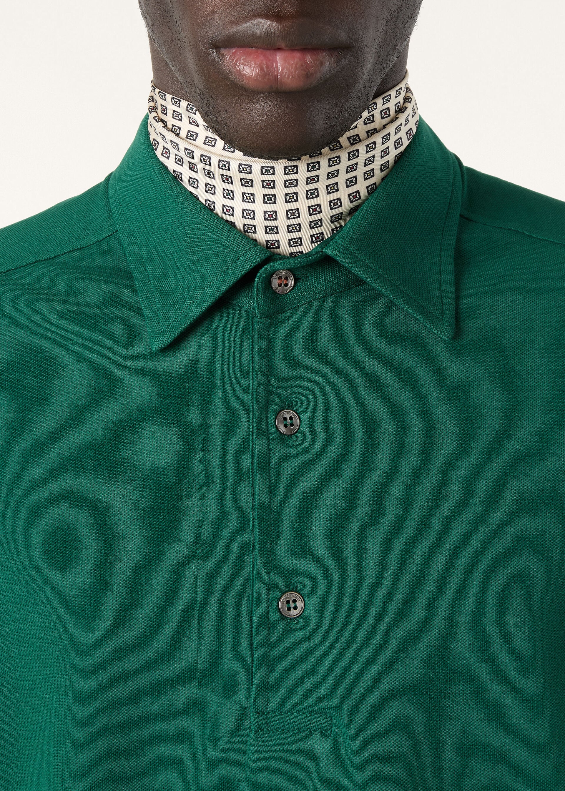 Brenna Polo Shirt - Green Sage