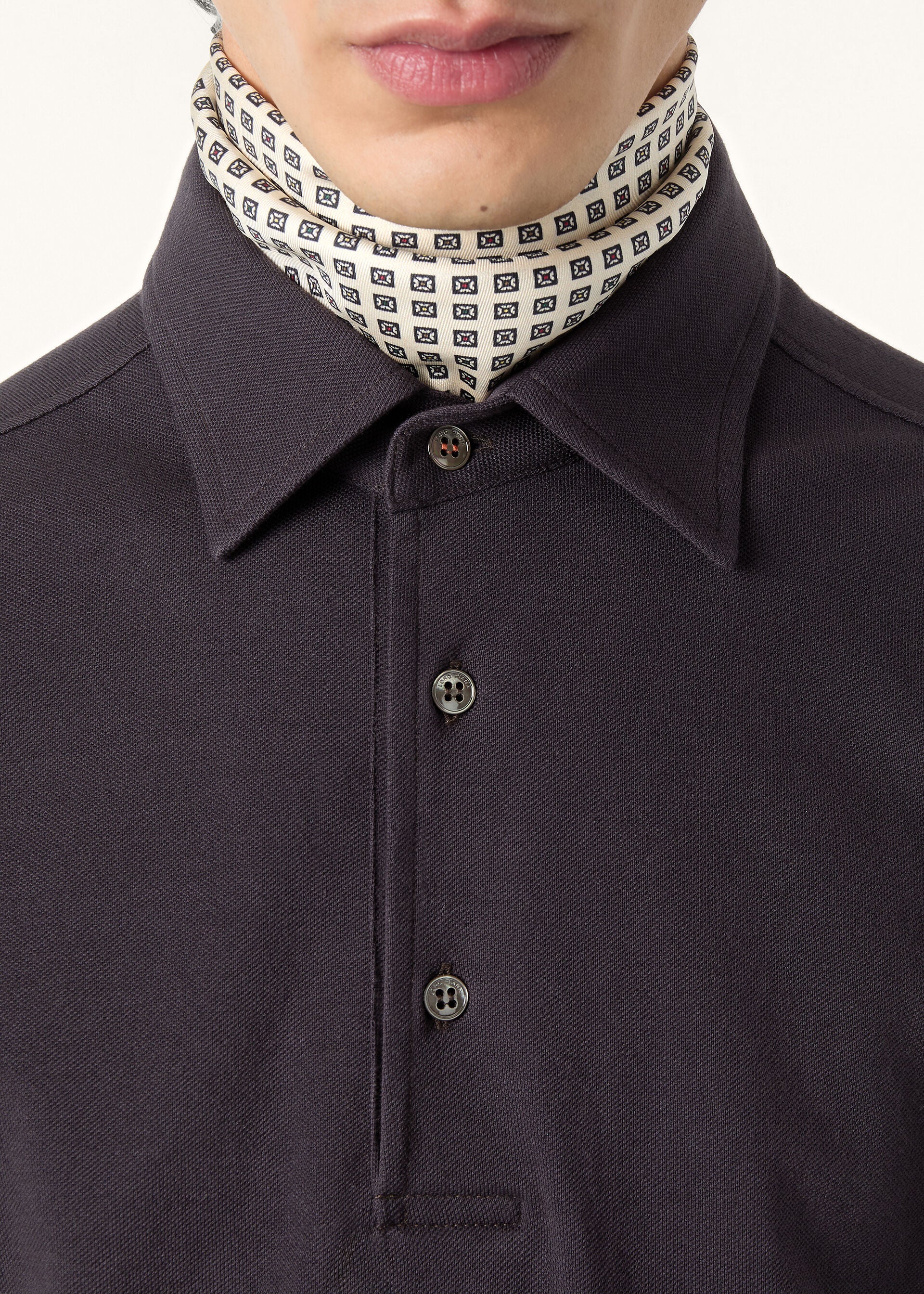 Brenna Polo Shirt - Vintage Brown