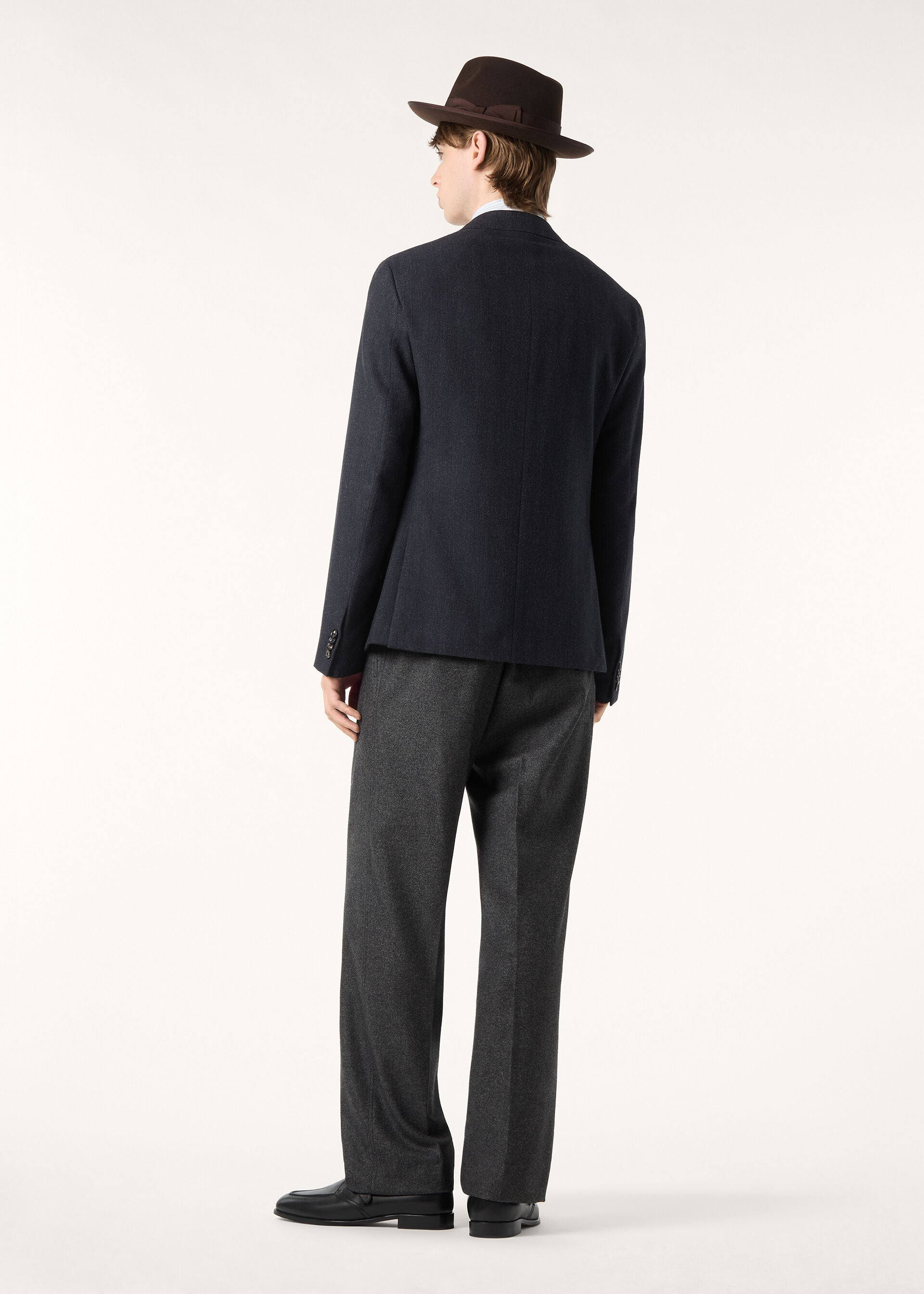 Torino Jacket - Blue Navy Mouliné