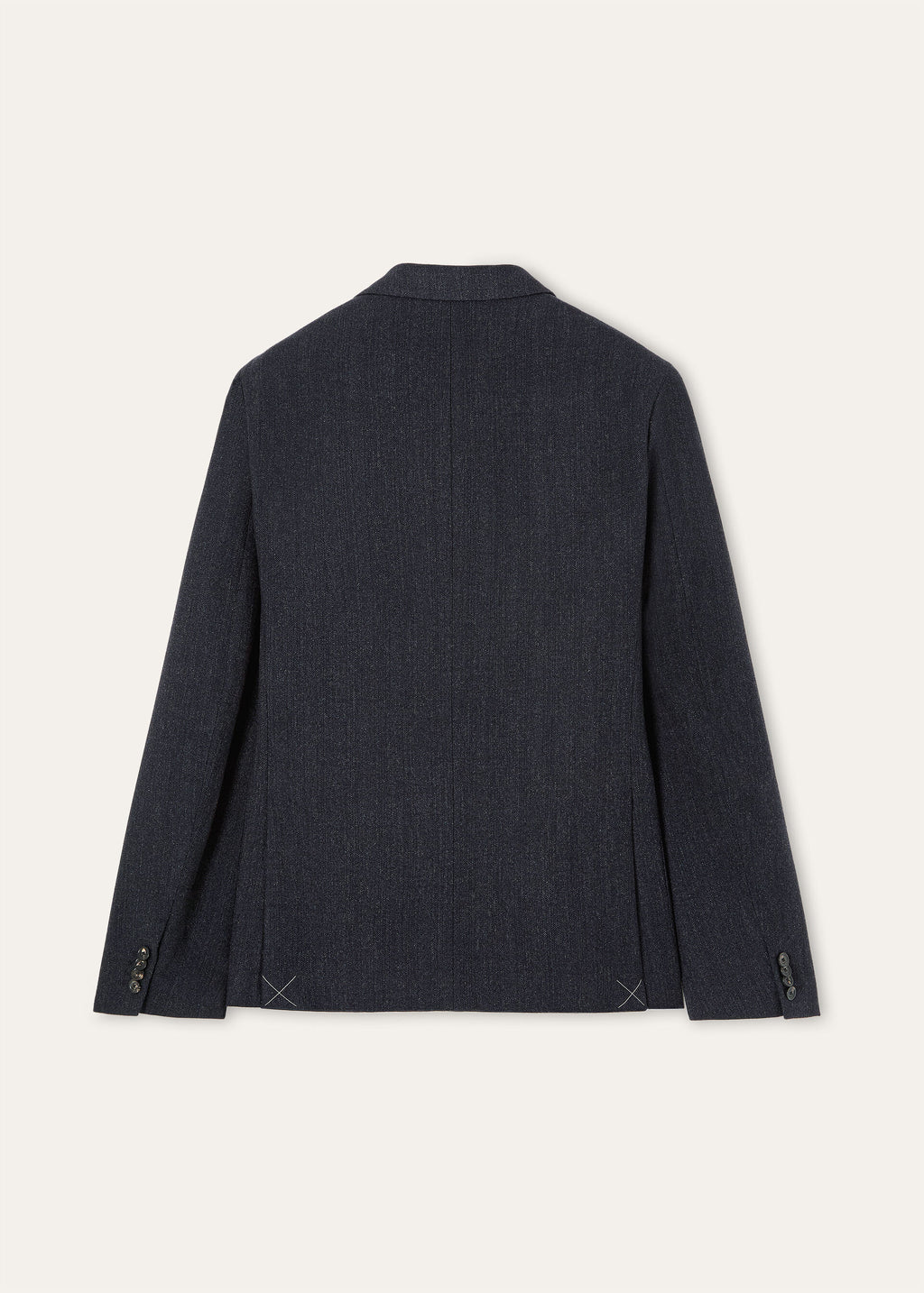 Torino Jacket - Blue Navy Mouliné