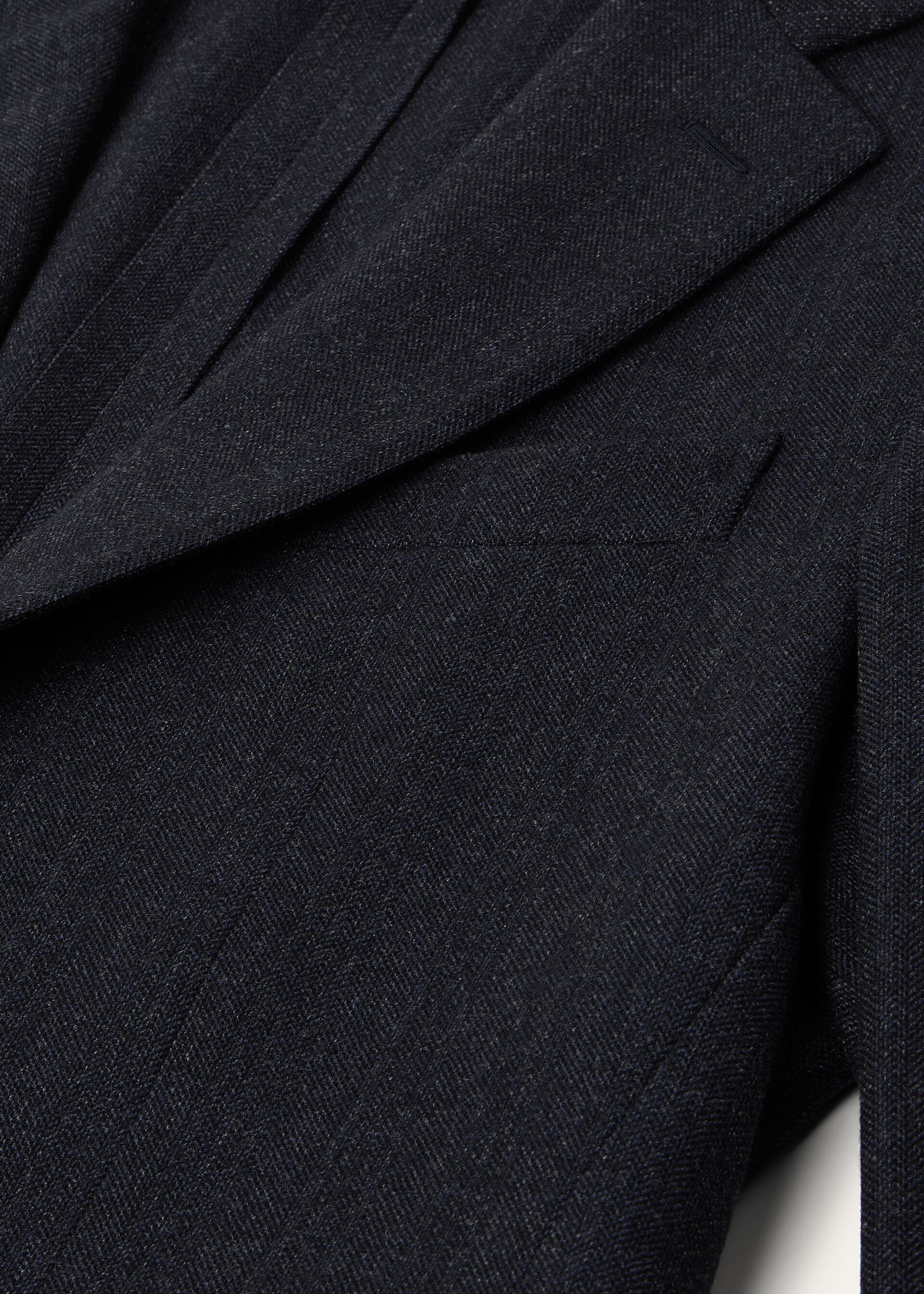 Torino Jacket - Blue Navy Mouliné