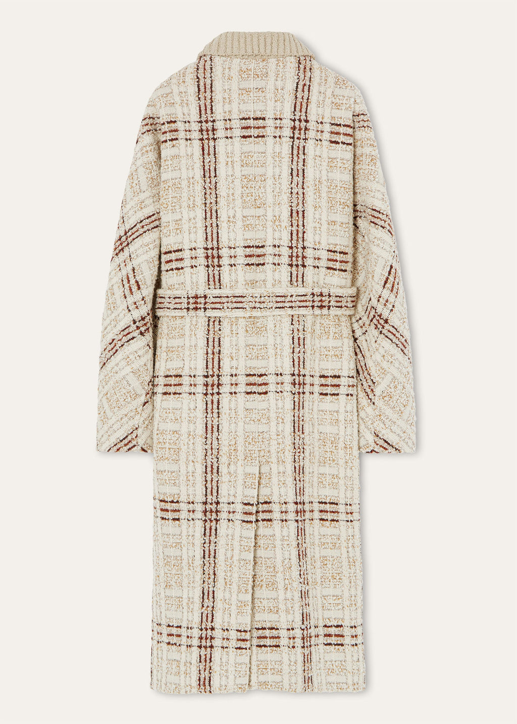 Syd Coat - Silky Cream/Fluid Pastel/Crimson Melange